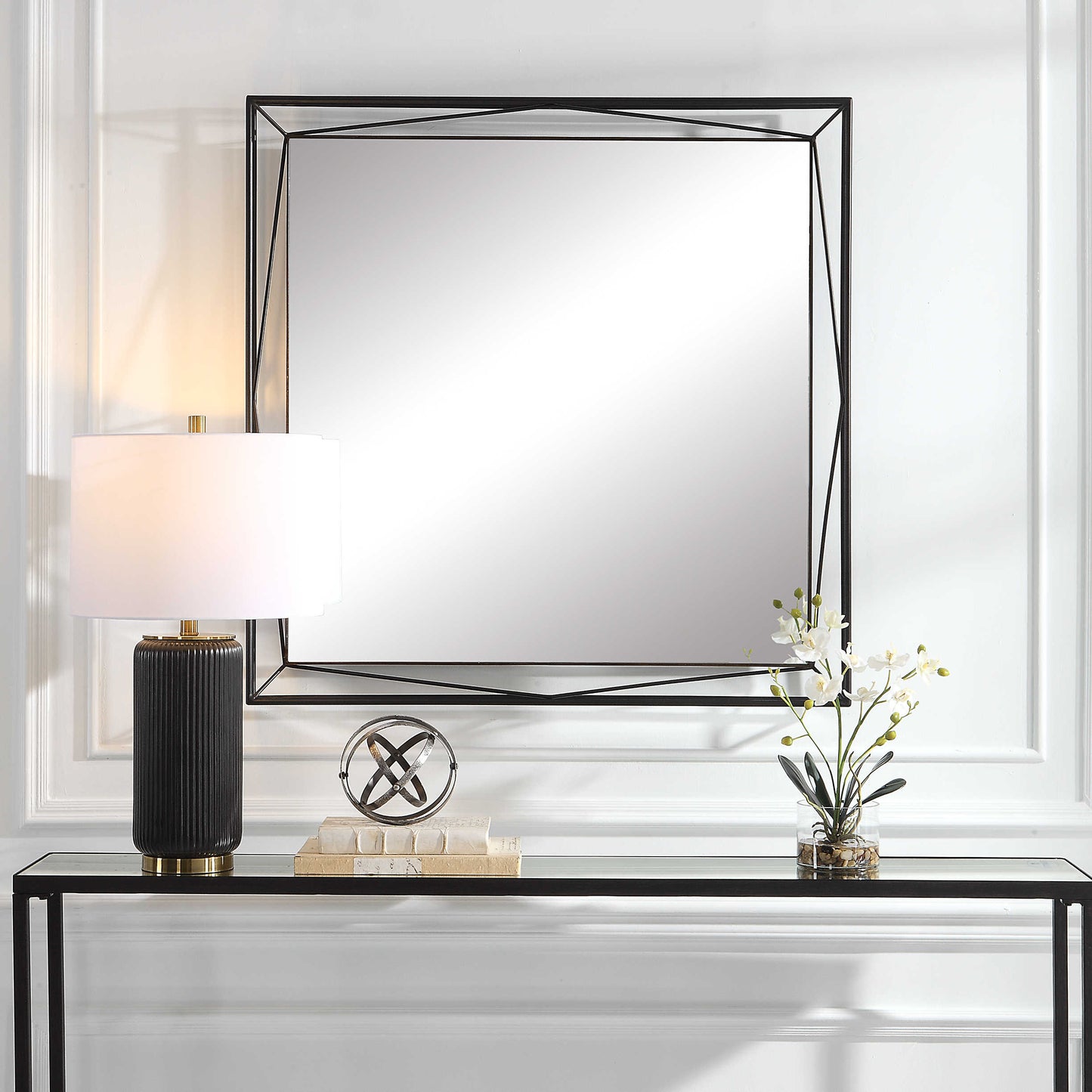 Uttermost Entangled Square Mirror 09868