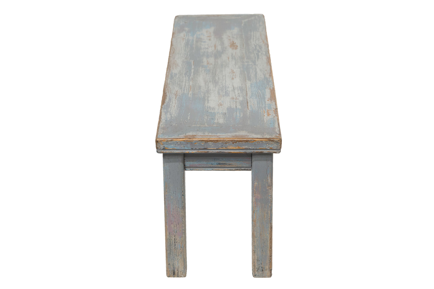 Nest Sienna Backless Bench Antique Grey Blue 1211255