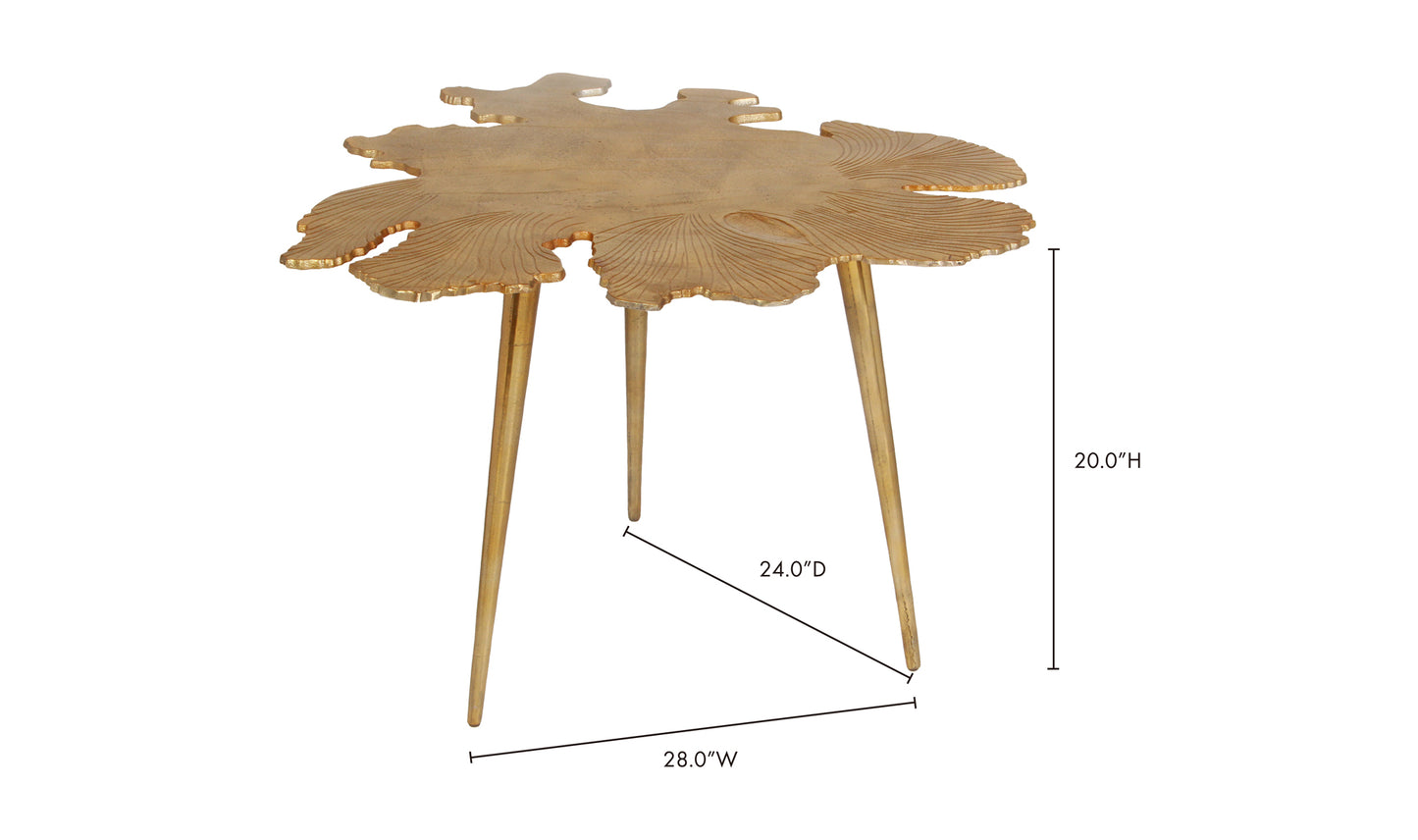 Moe's Amoeba Side Table FI-1006-32