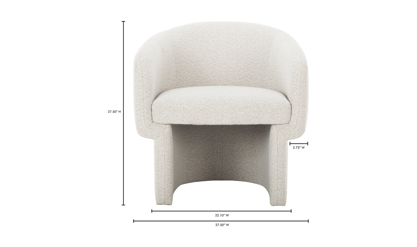 Moe's Franco Chair Oyster JM-1005-05