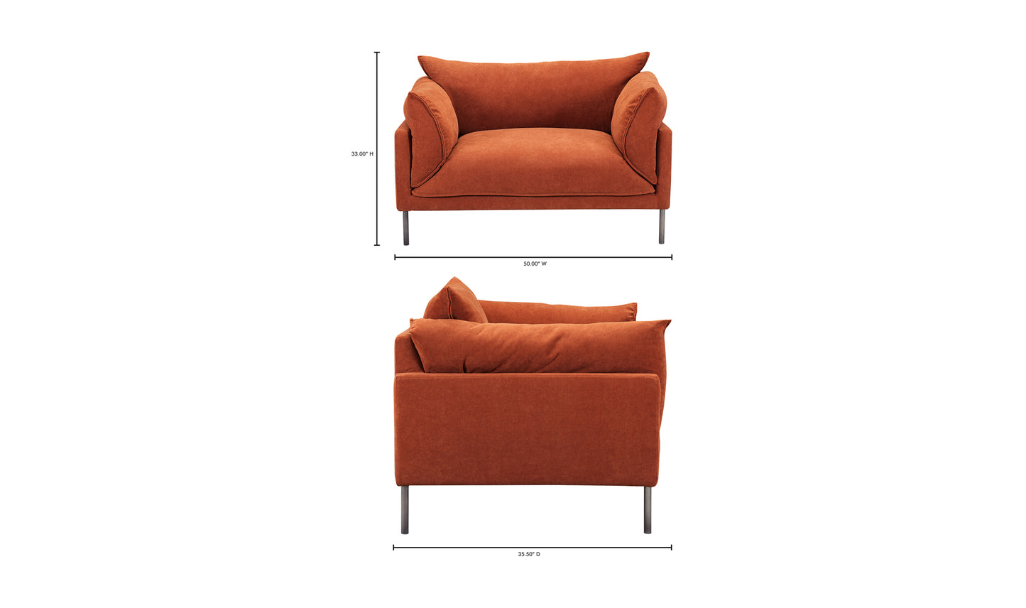 Moe's Jamara Chair and a Half UB-1018-06