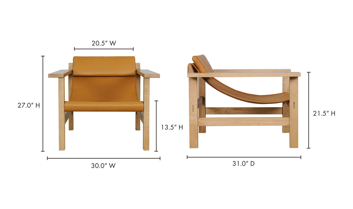 Moe's Annex Lounge Chair EW-1005-40