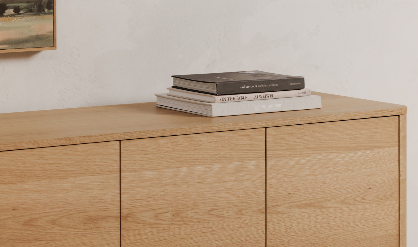 Round Off Sideboard Natural Oak YR-1008-24