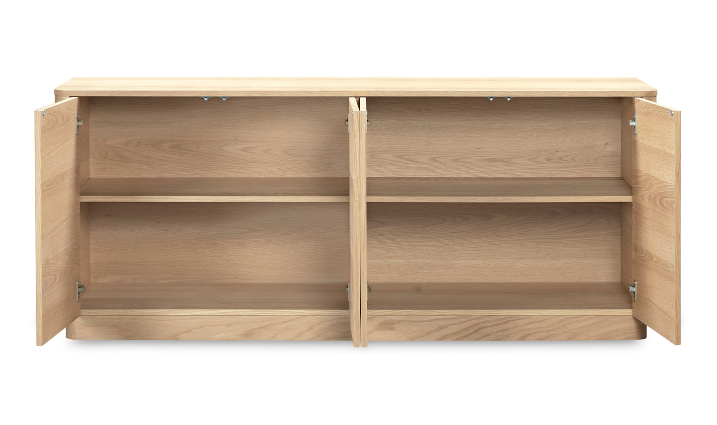 Round Off Sideboard Natural Oak YR-1008-24