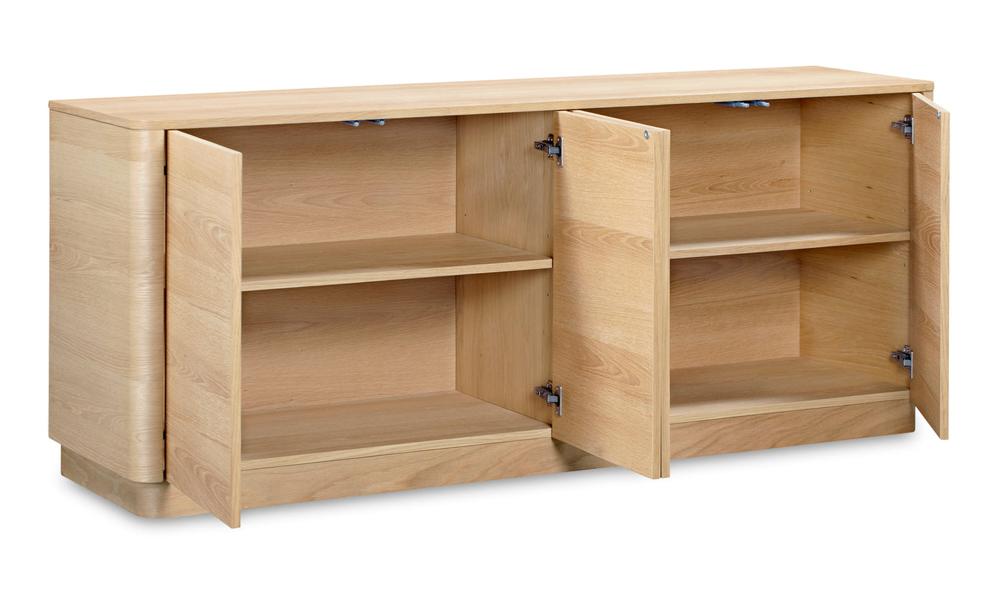 Round Off Sideboard Natural Oak YR-1008-24