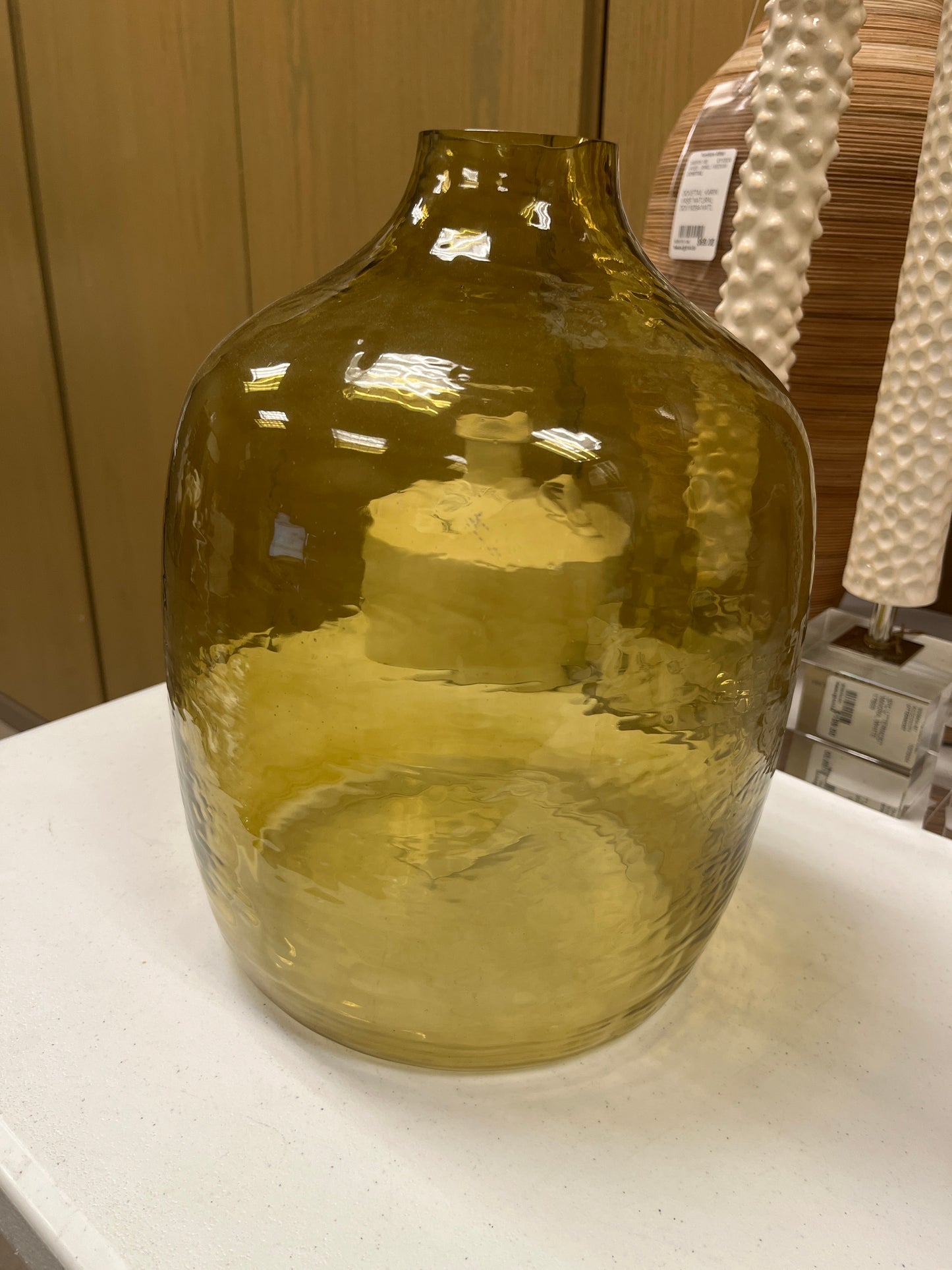 Saffron Glass Vase