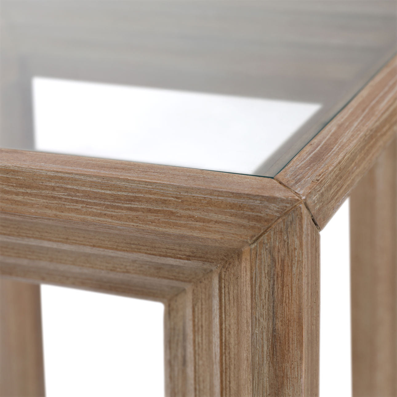 Dovetail Marva Side Table DOV18179-LTWW