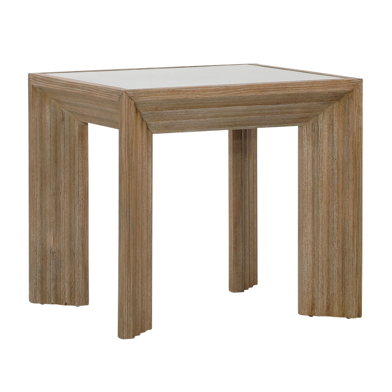 Dovetail Marva Side Table DOV18179-LTWW