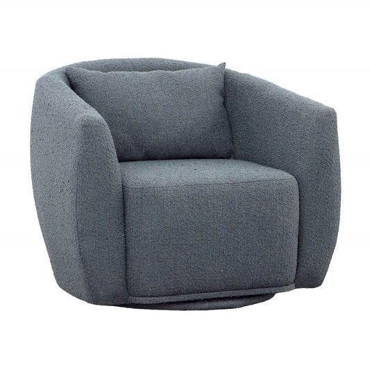 Dovetail Lydia Swivel Chair GAS1006-BLUE