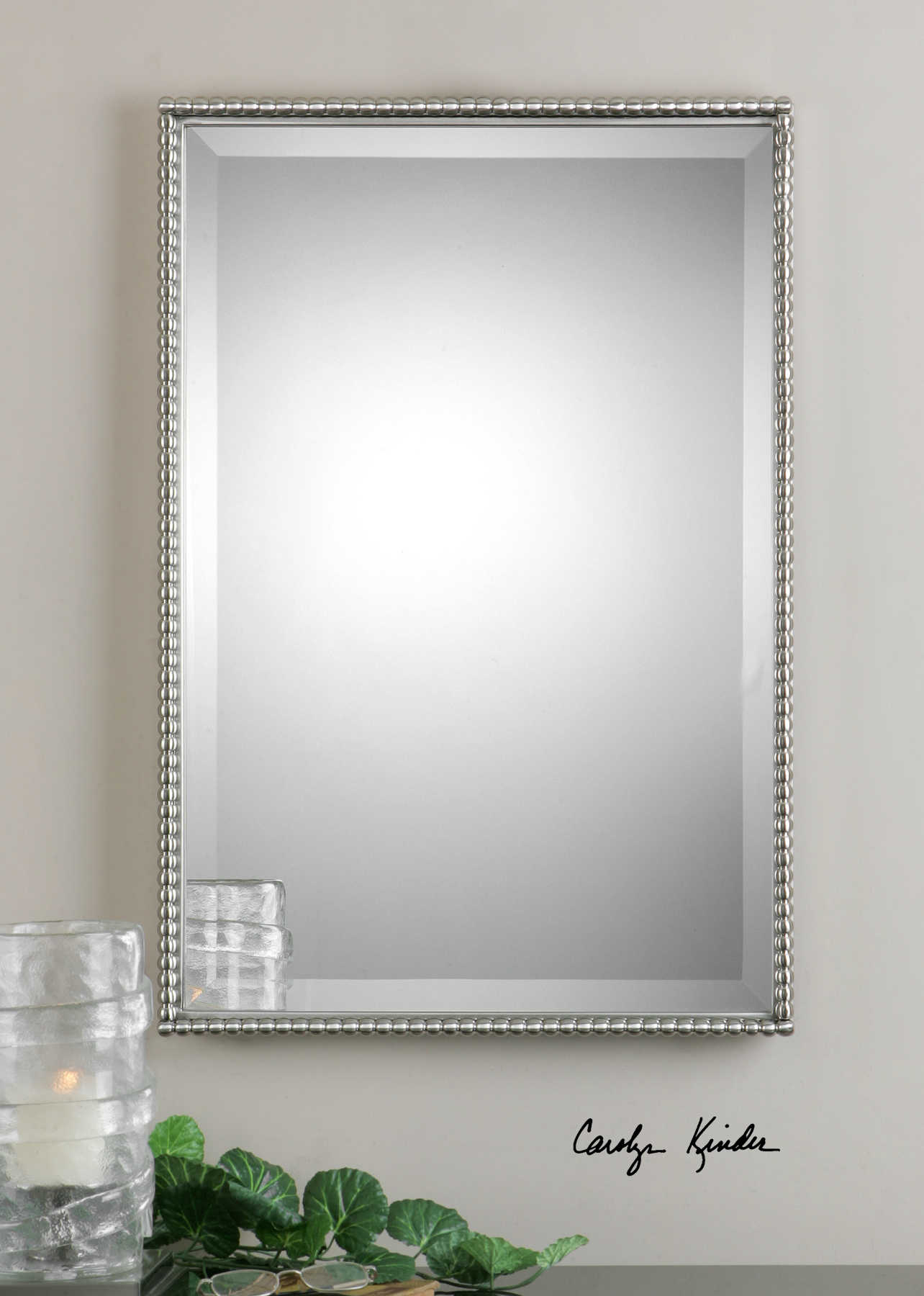 Sherise Vanity Mirror, Nickel