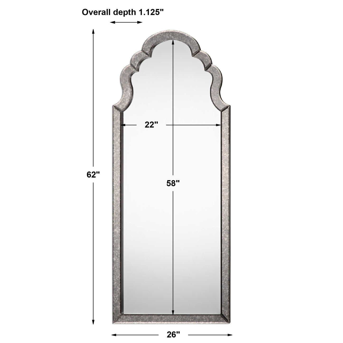 Uttermost Lunel Arch Mirror 09037