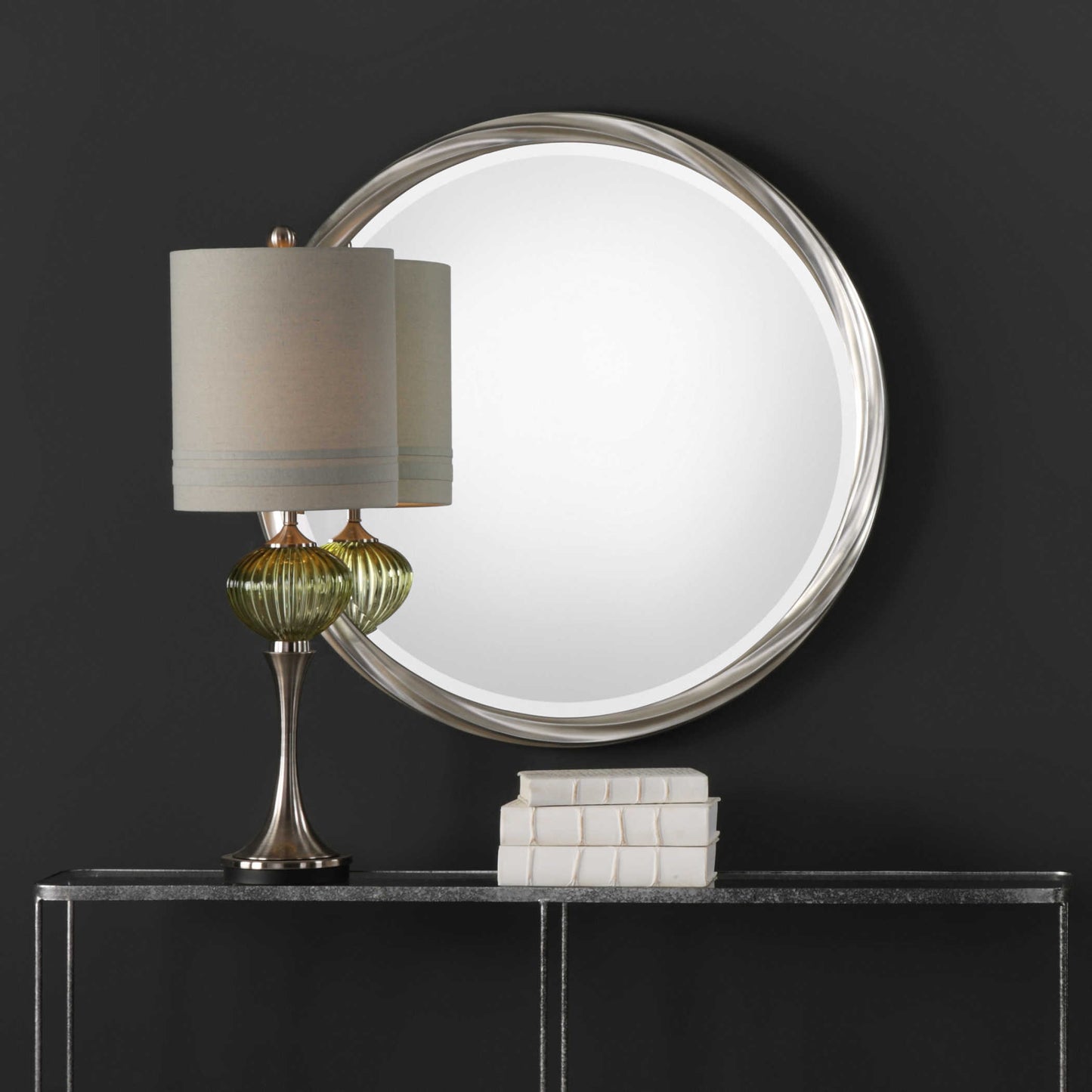 Uttermost Orion Round Mirror 09278