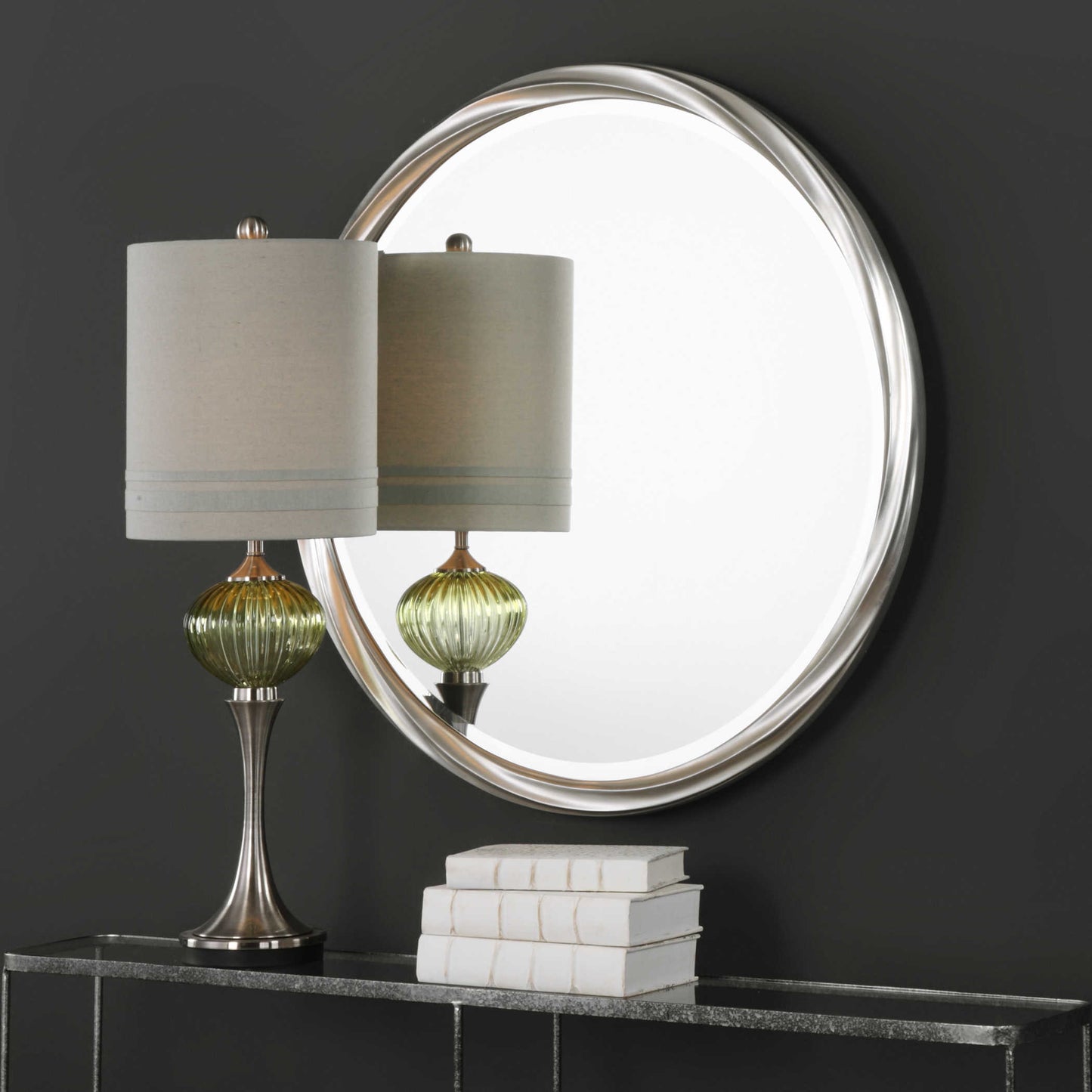 Uttermost Orion Round Mirror 09278