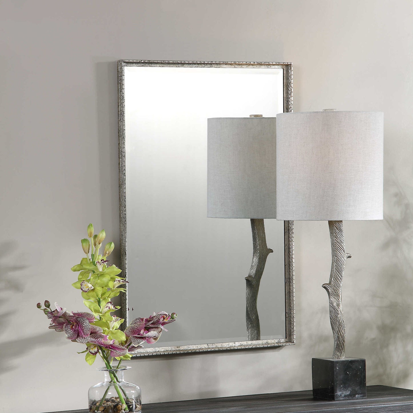 Uttermost Callan Vanity Mirror, Silver 09590