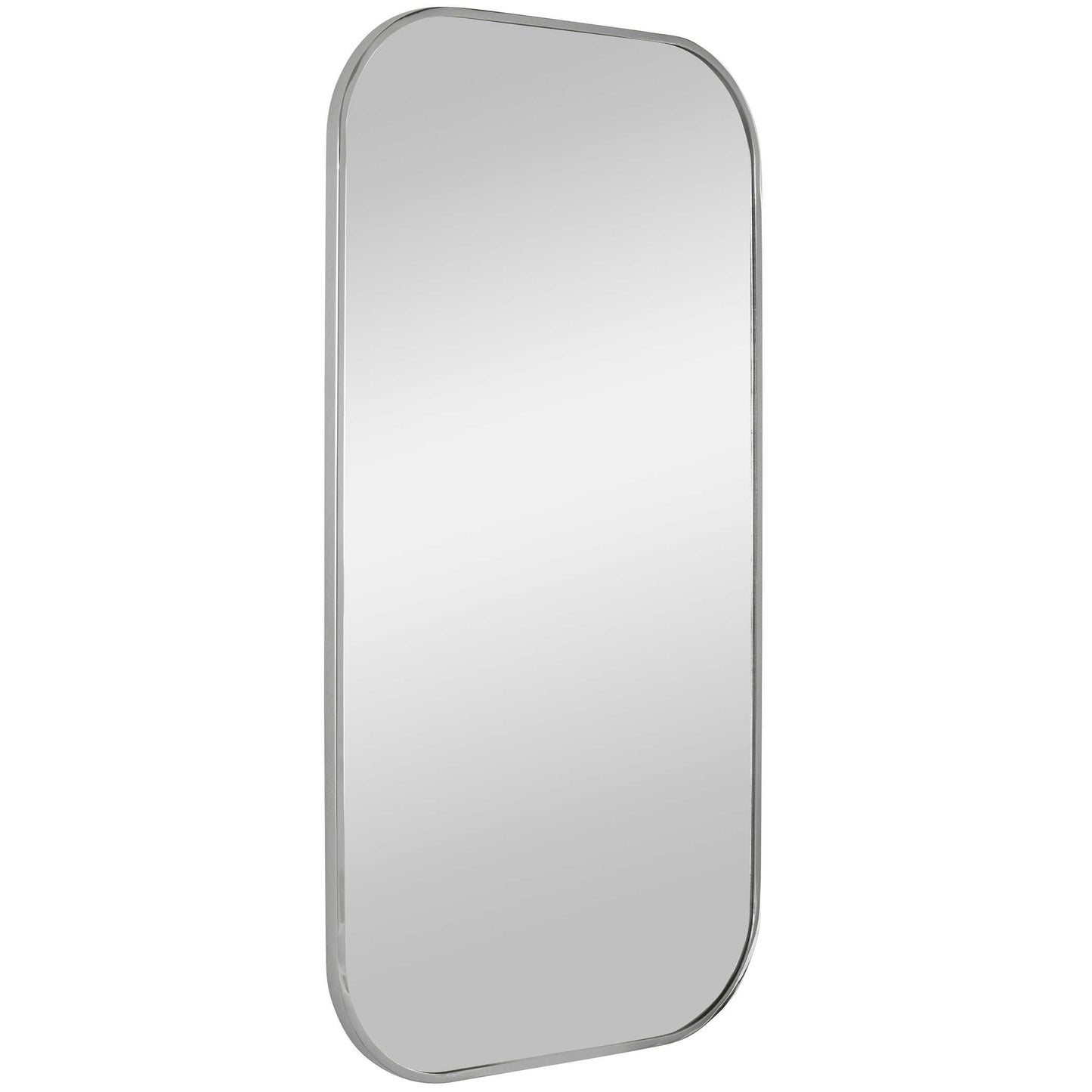 Uttermost Taft Mirror, Polished Nickel 09719