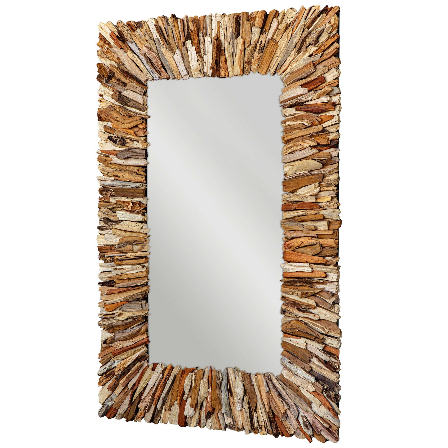 Uttermost Teak Branch Mirror, Natural 09783