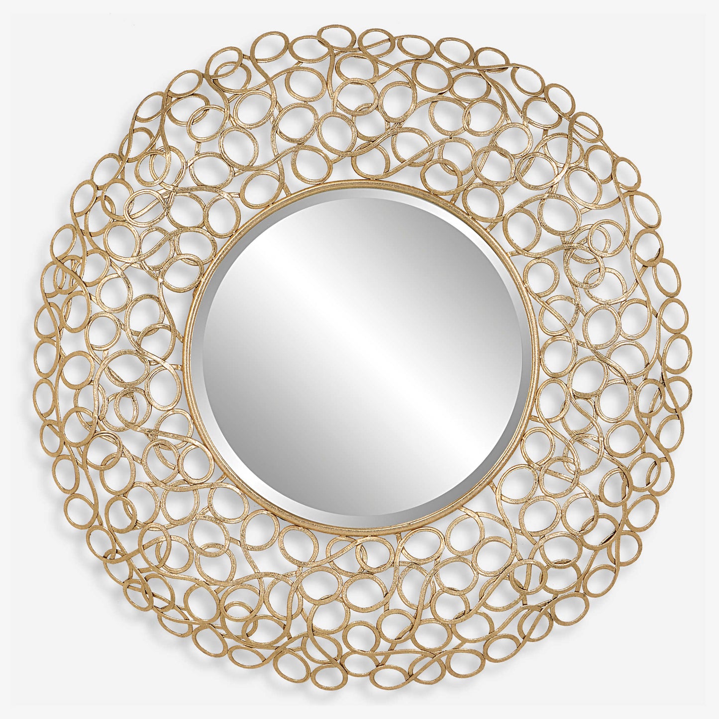 Uttermost Swirl Round Mirror 09850