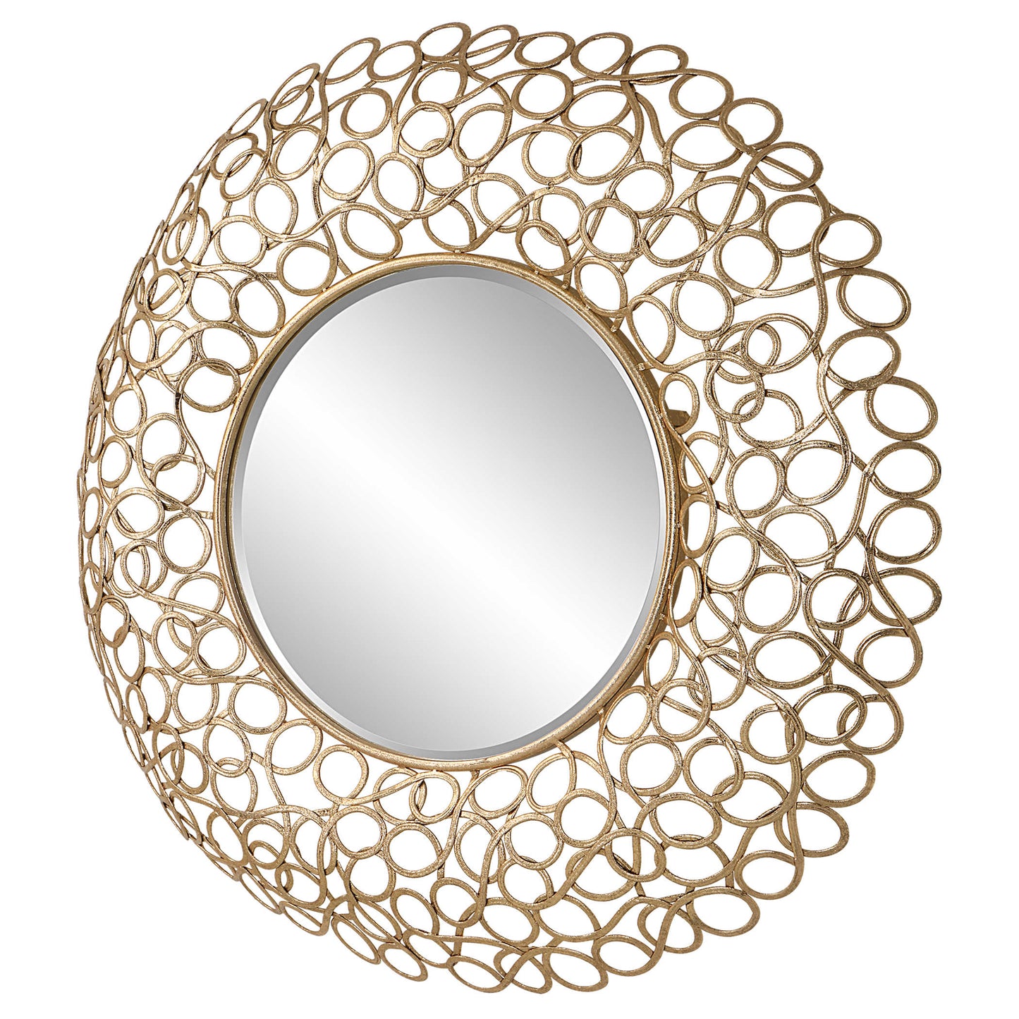 Uttermost Swirl Round Mirror 09850