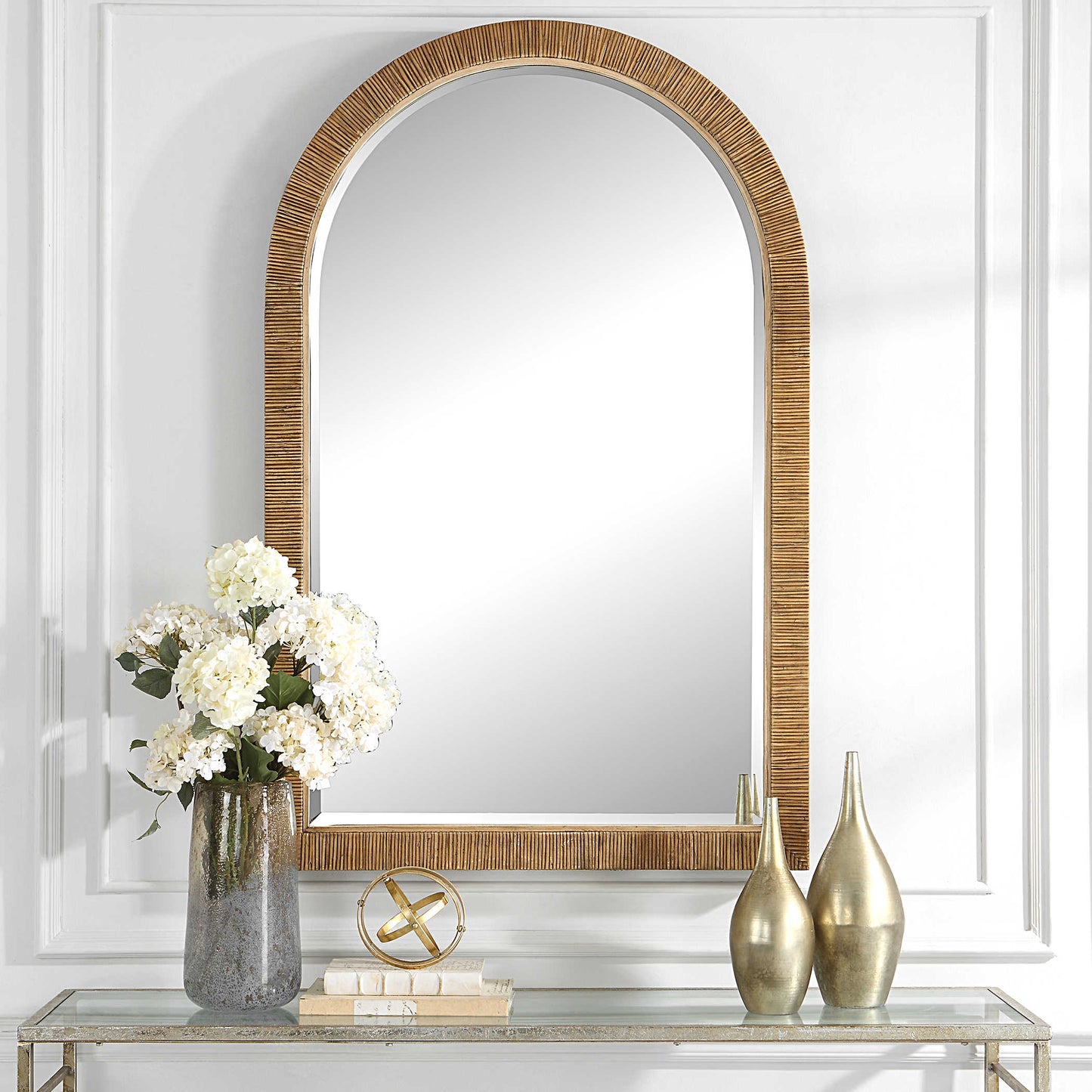 Uttermost Cape Arch Mirror, Natural 09856