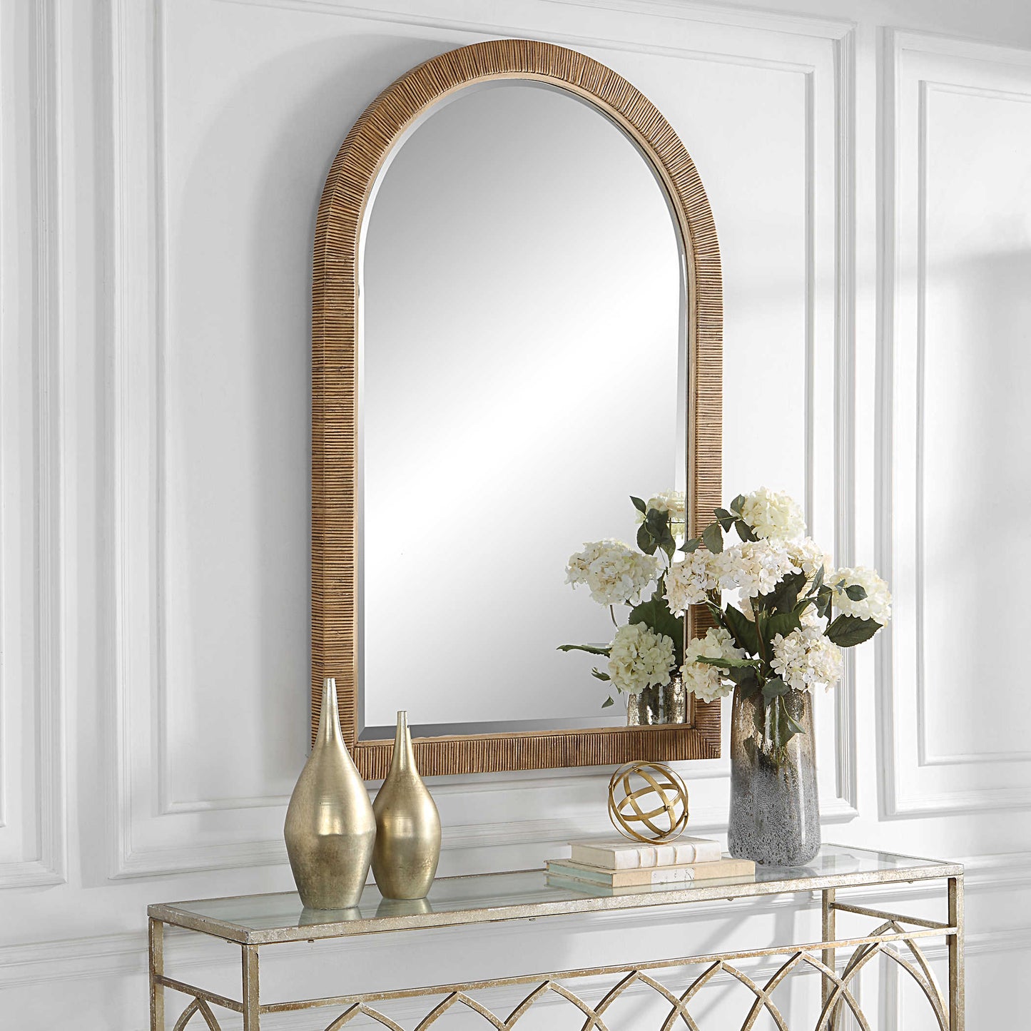 Uttermost Cape Arch Mirror, Natural 09856