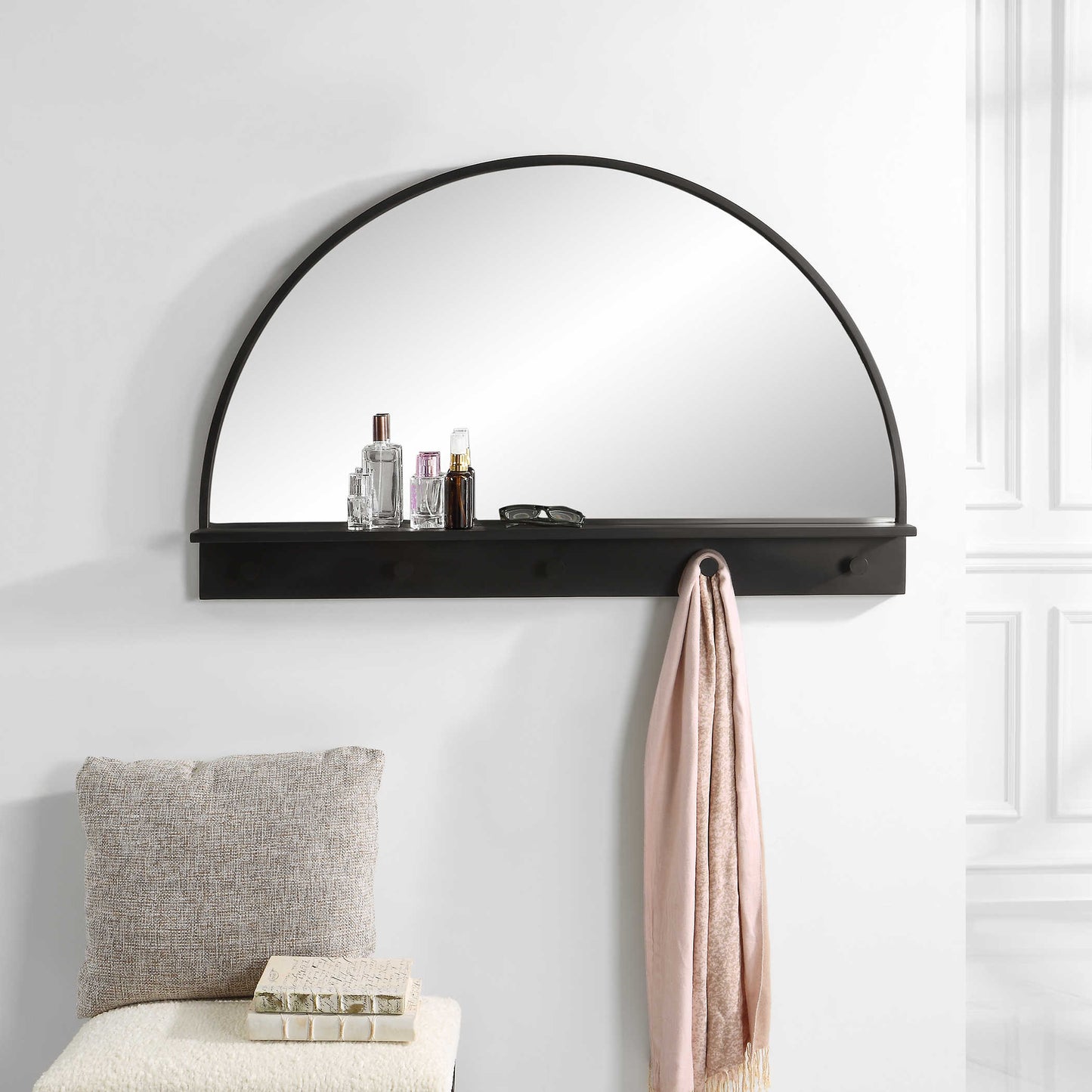 Uttermost Ambry Arch Entryway Mirror 09866