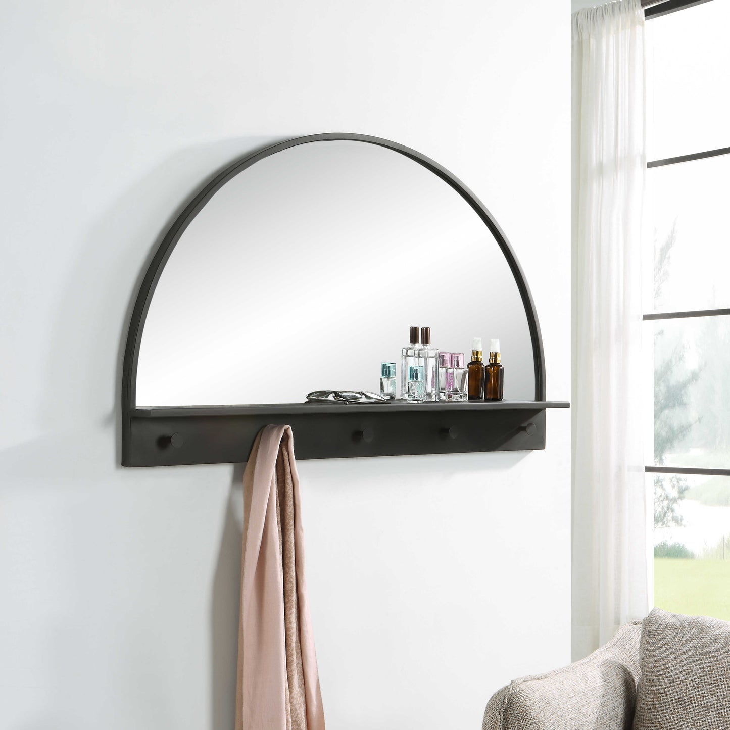 Uttermost Ambry Arch Entryway Mirror 09866