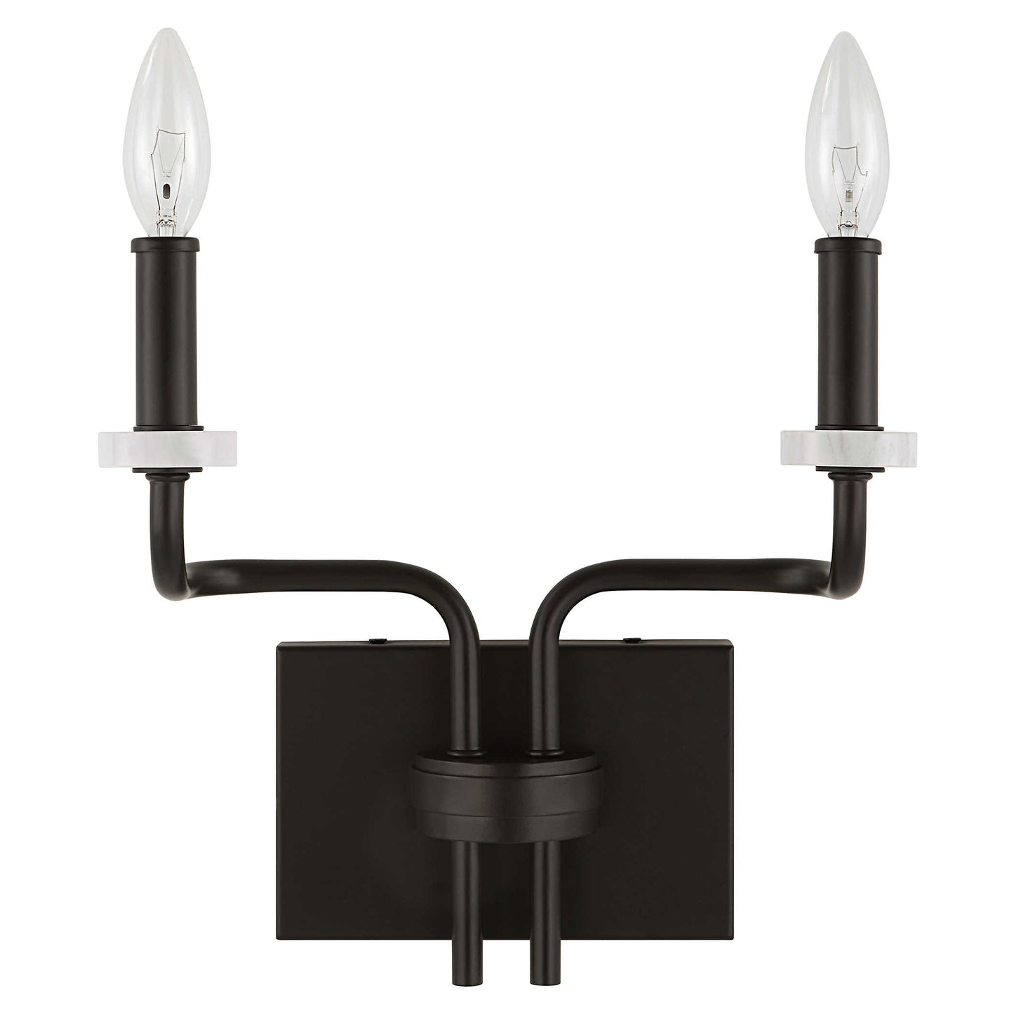 Uttermost Ebony Elegance, 2 Lt Sconce 22551