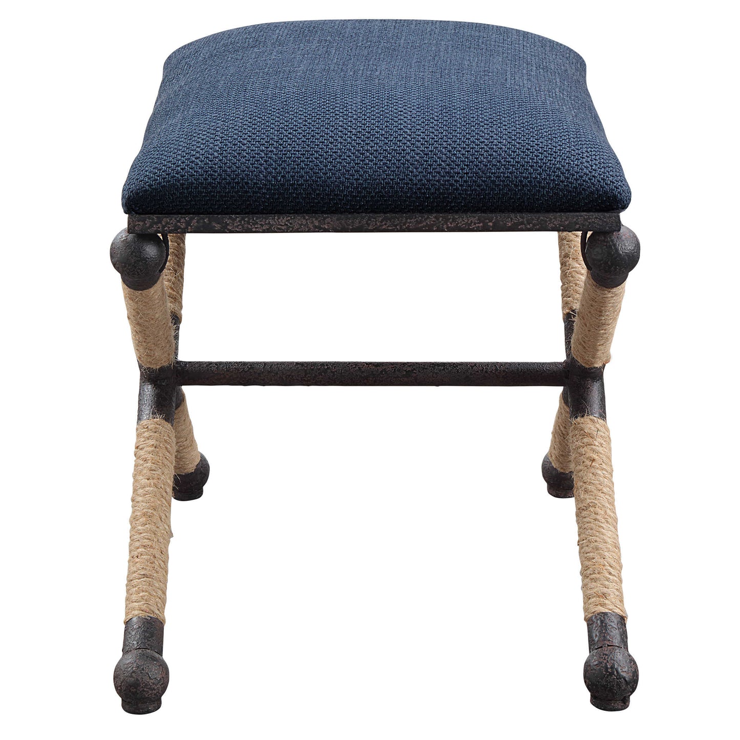 Uttermost Firth Small Bench, Navy 23598