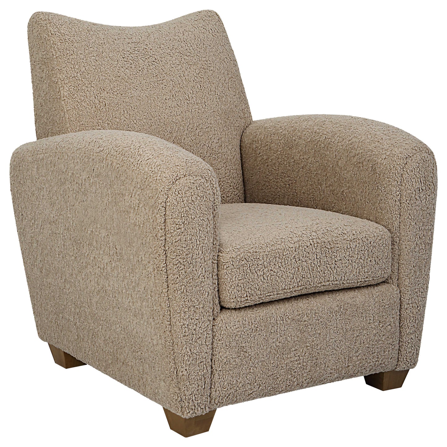 Uttermost Teddy Accent Chair, Latte 23694