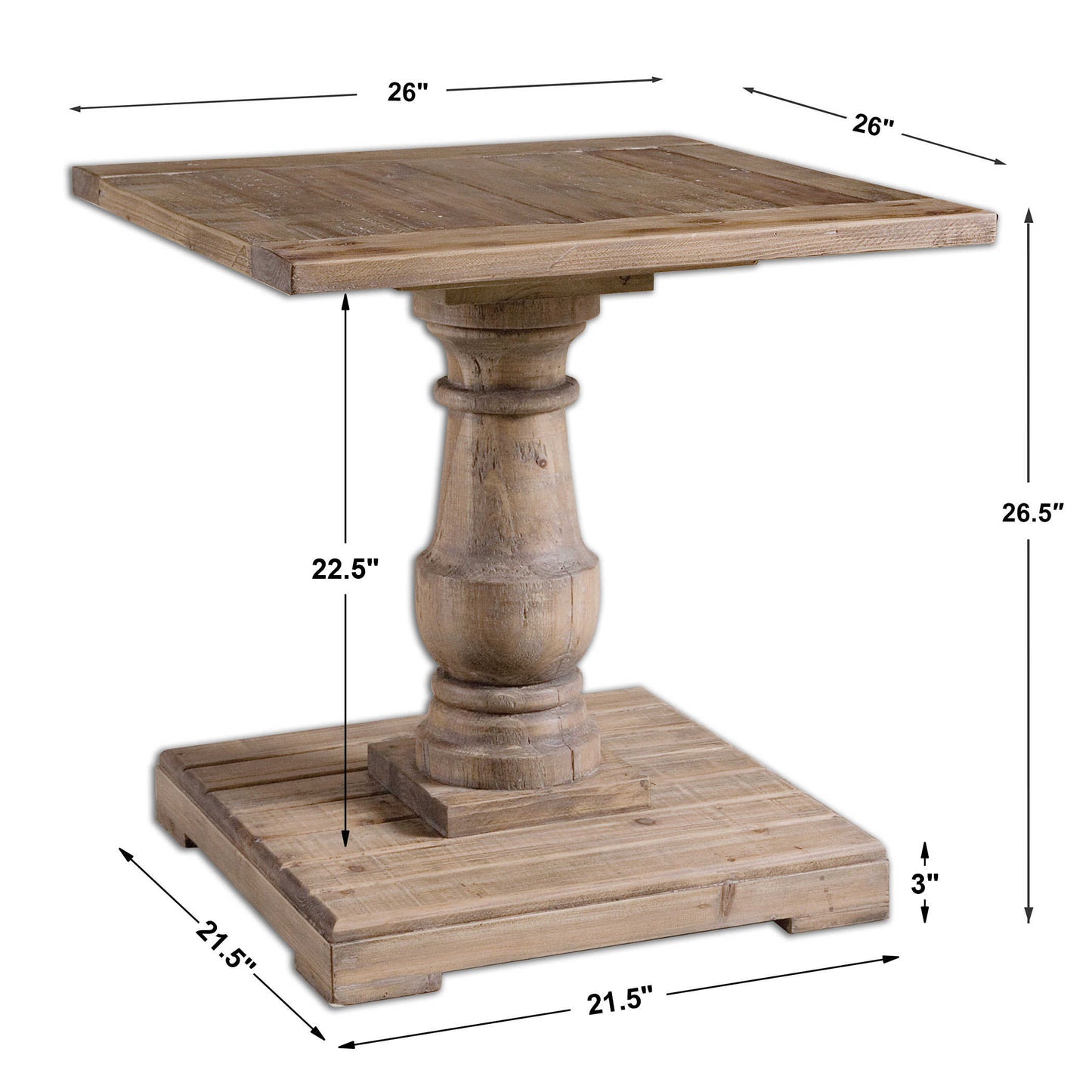 Uttermost Stratford End Table 24252