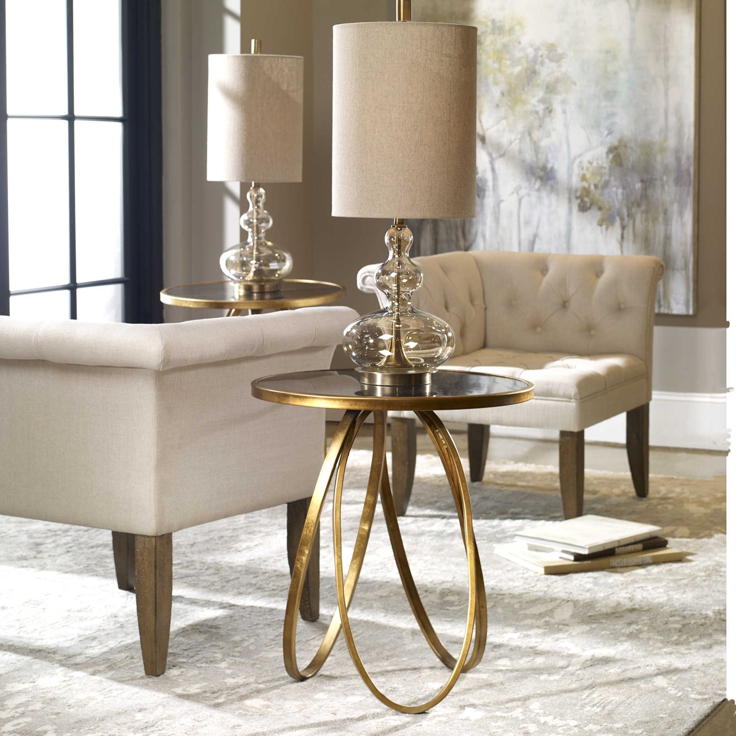 Uttermost Montrez Side Table 24410