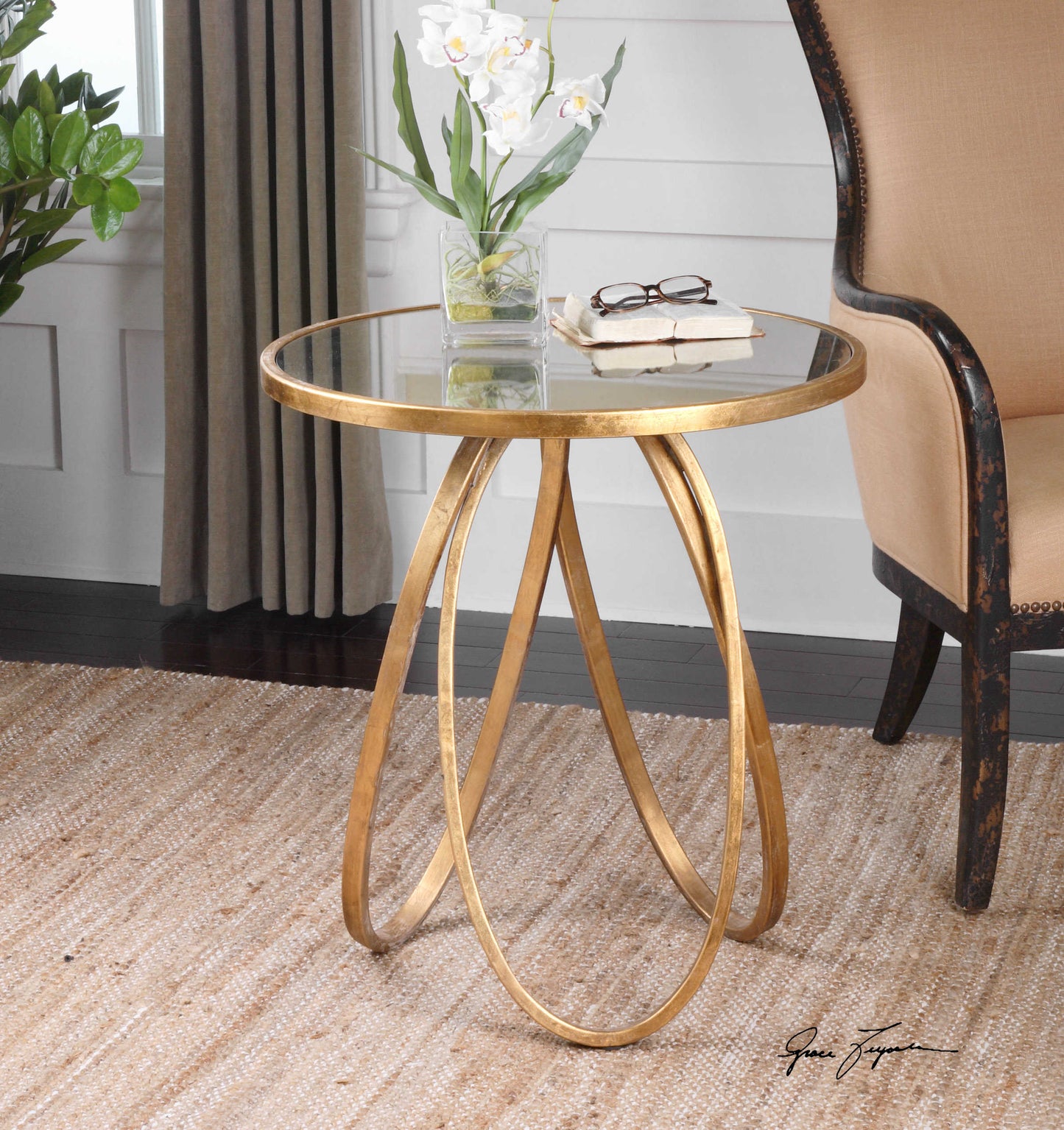 Uttermost Montrez Side Table 24410