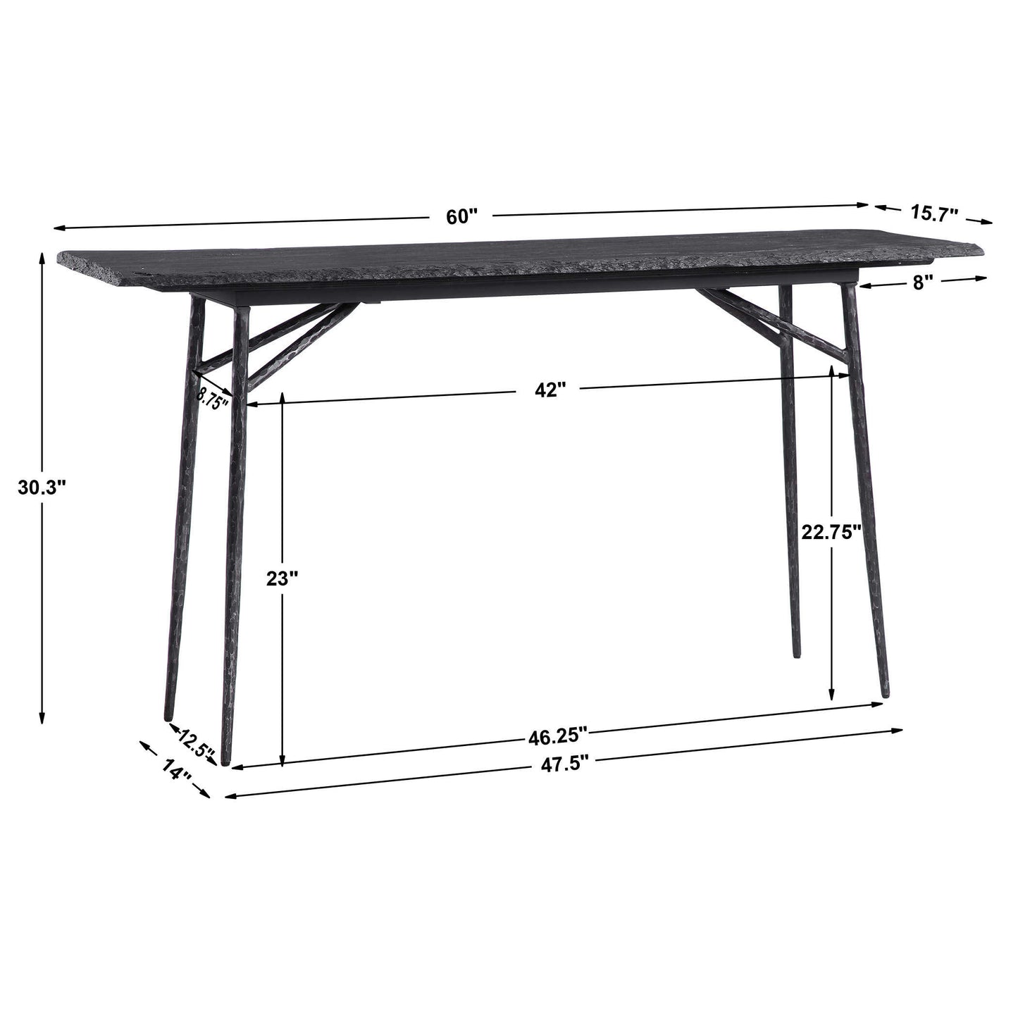 Uttermost Kaduna Console Table 24953