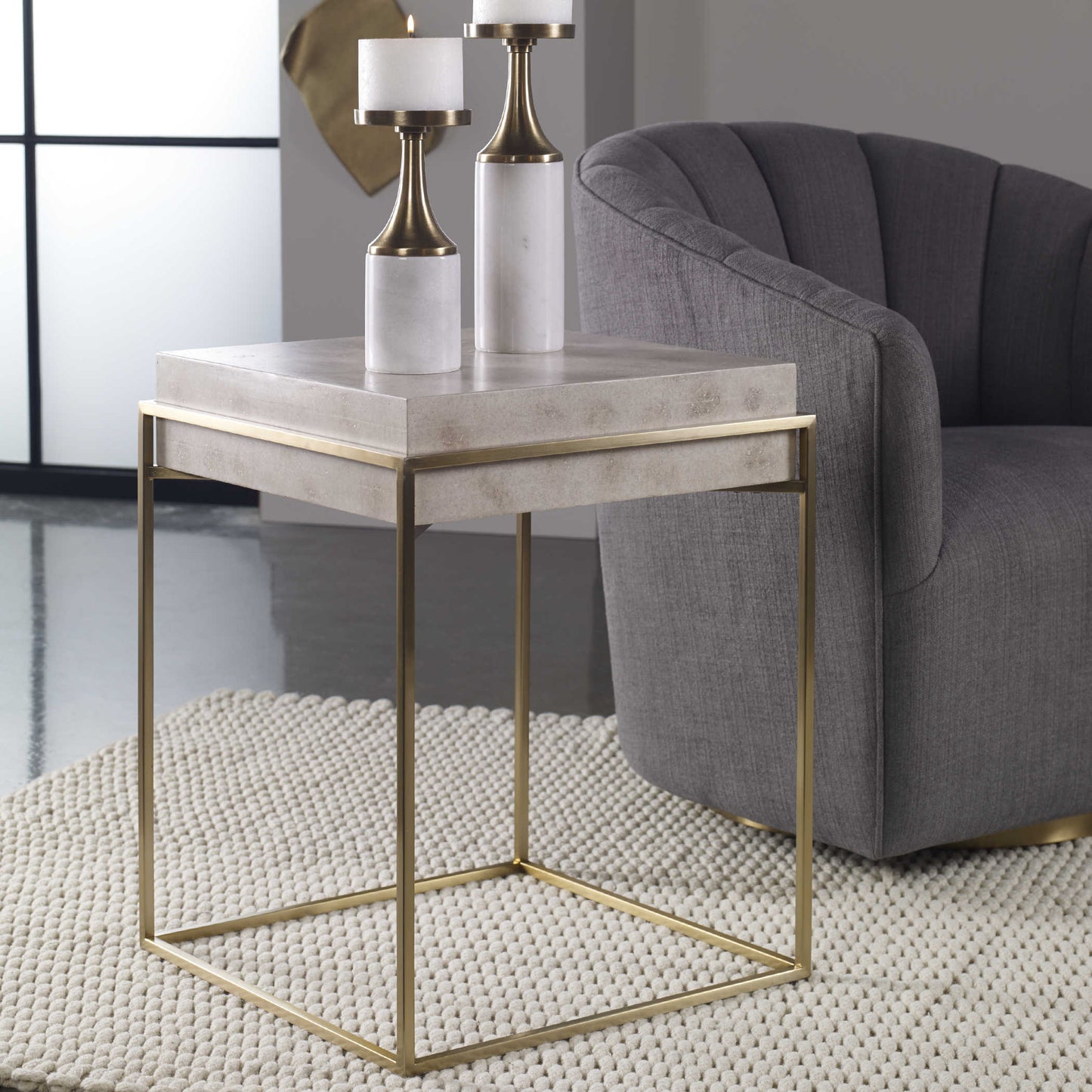 Uttermost Inda Accent Table 25100