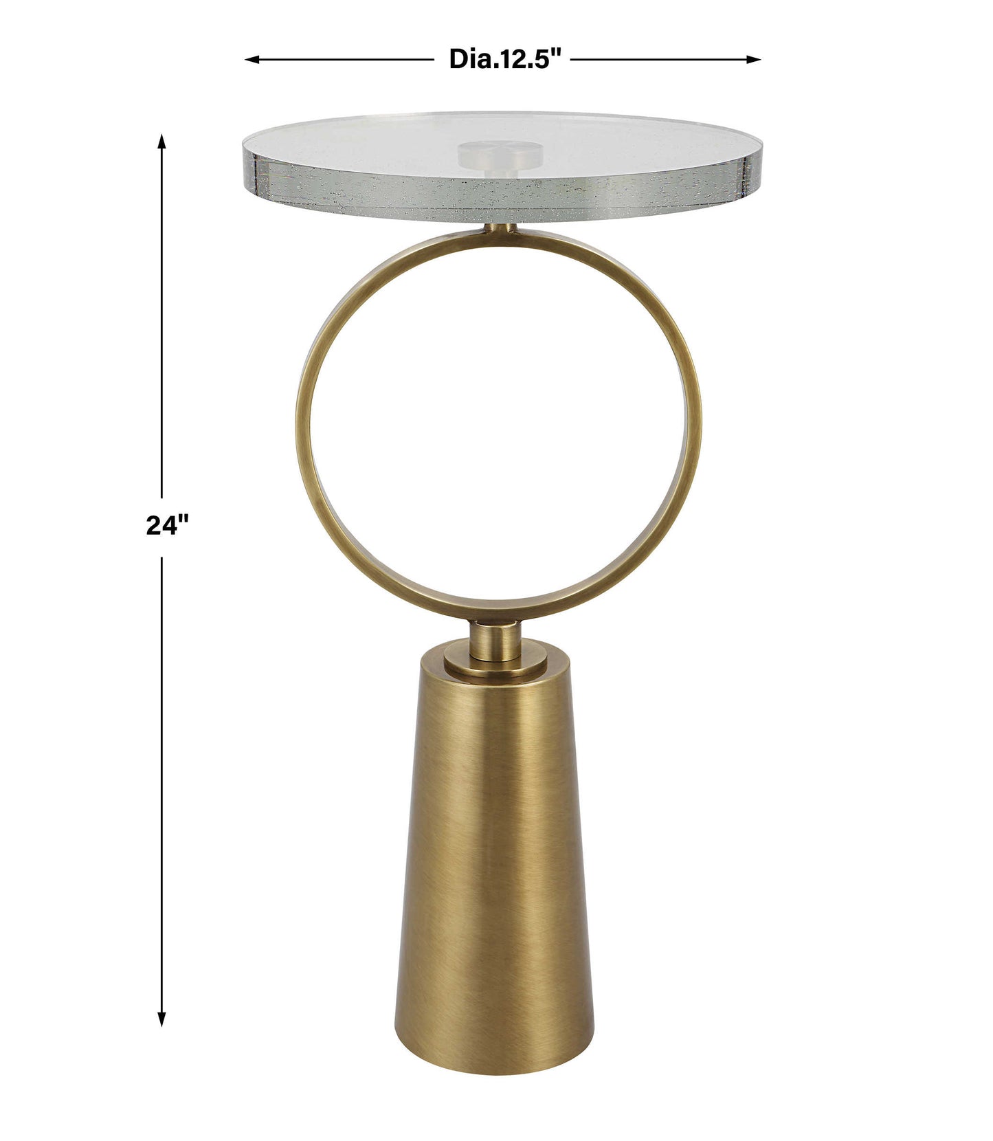 Uttermost Ringlet Accent Table 25178