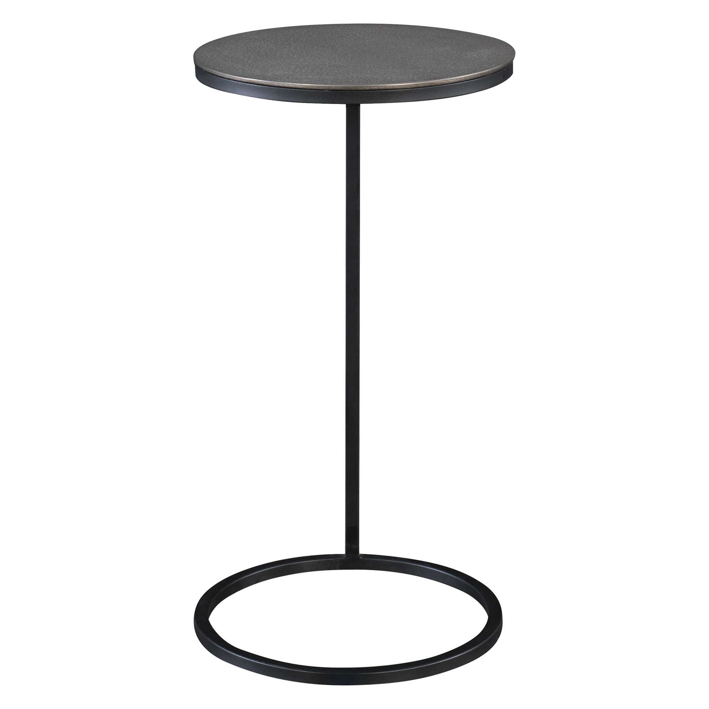 Uttermost Brunei Accent Table, Nickel 25261