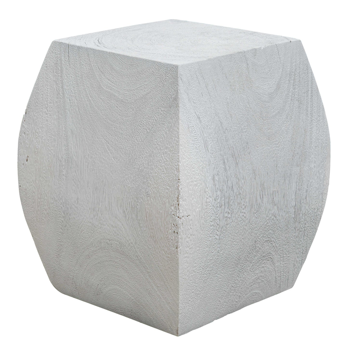 Uttermost Grove Accent Stool Ivory 25295