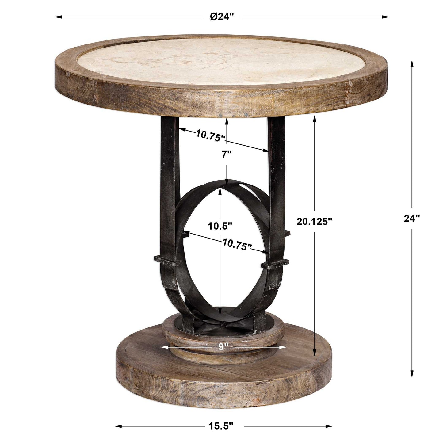 Uttermost Sydney Side Table 25841