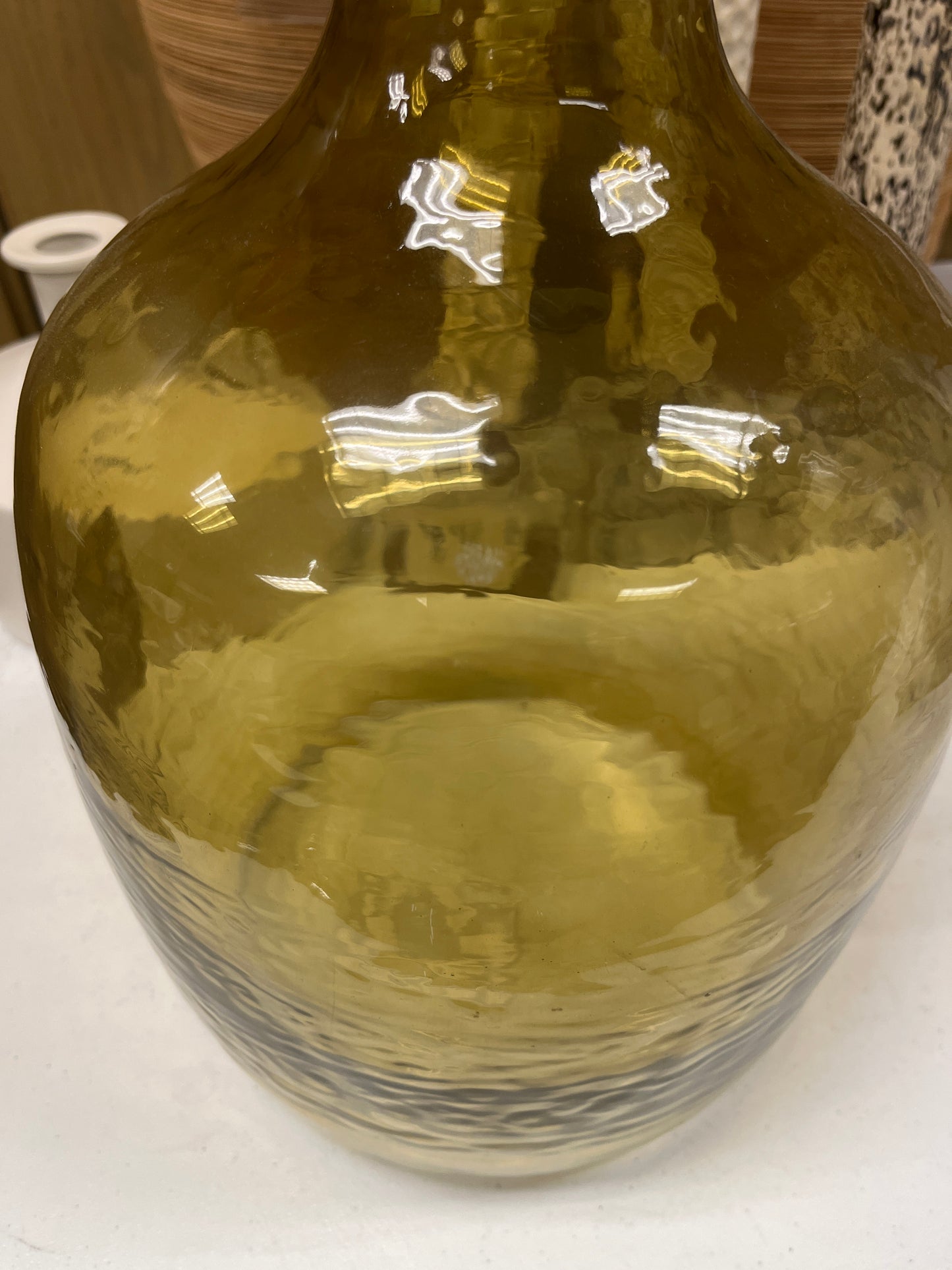 Saffron Glass Vase