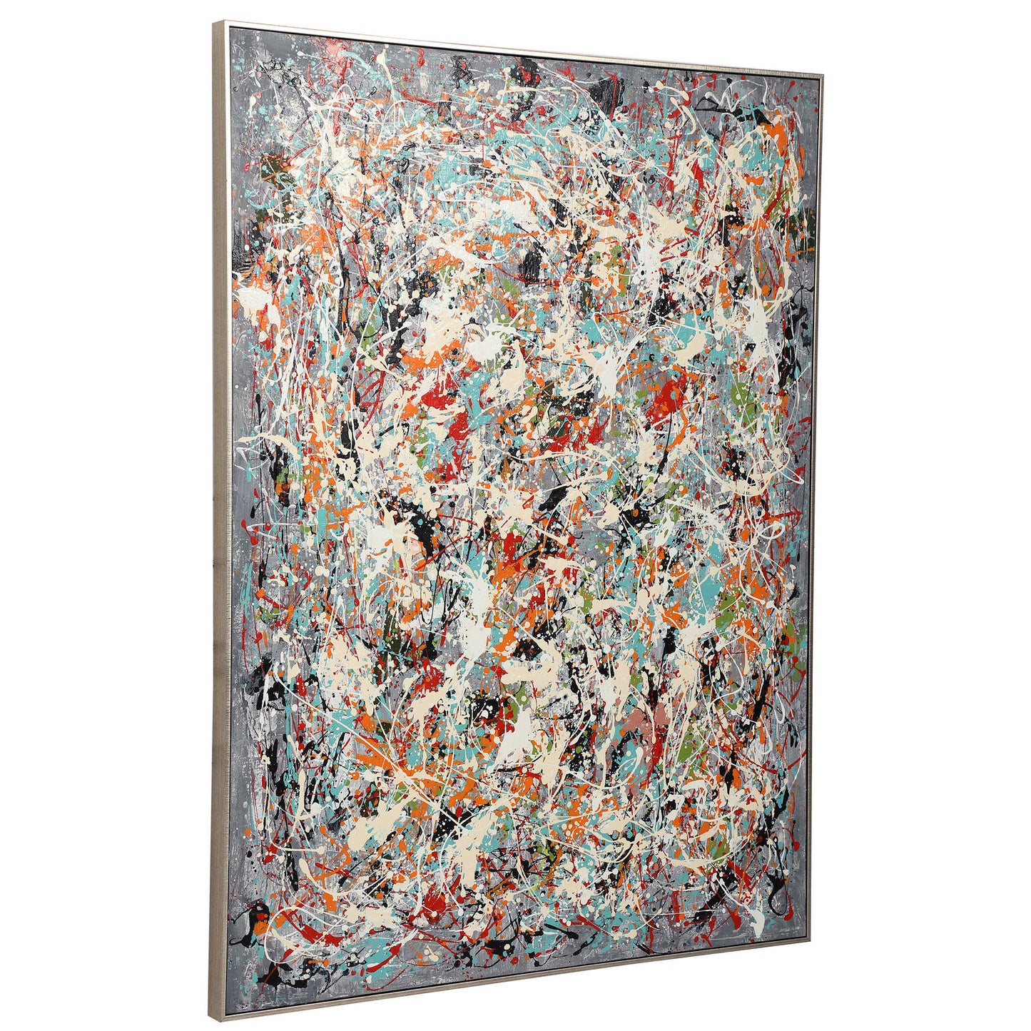 Uttermost Organized Chaos Hand Painted Canvas 34379