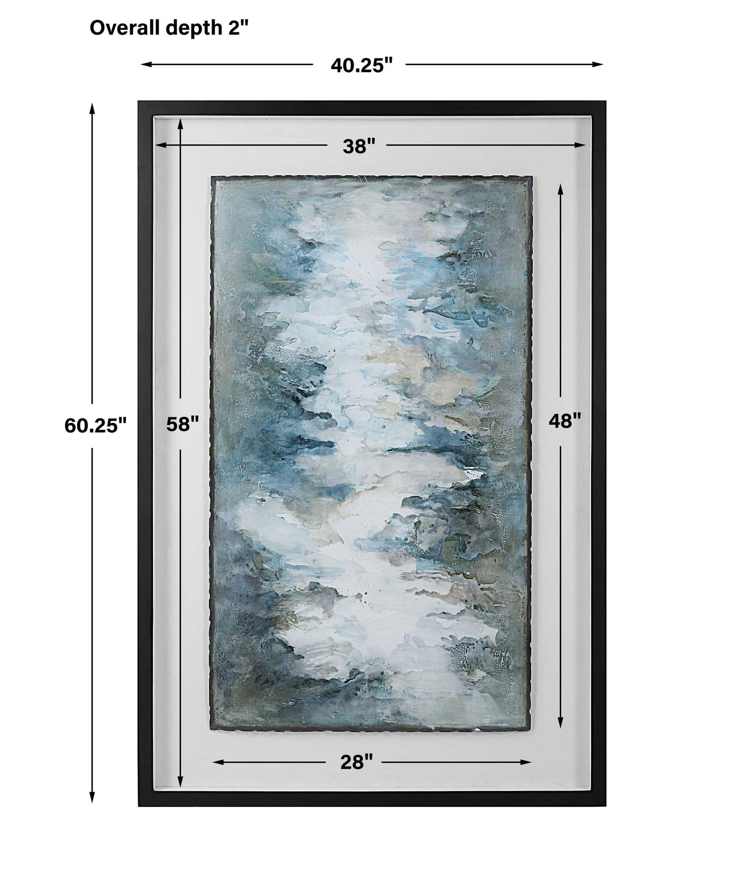 Uttermost Lakeside Grande Framed Print 41433