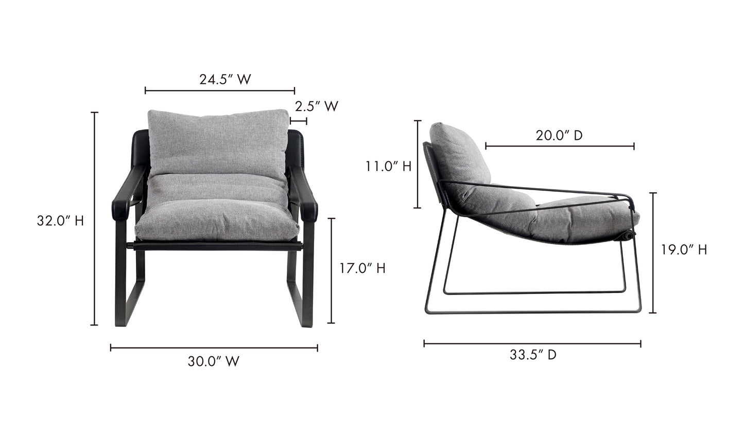 Moe's Connor Club Chair PK-1110-15