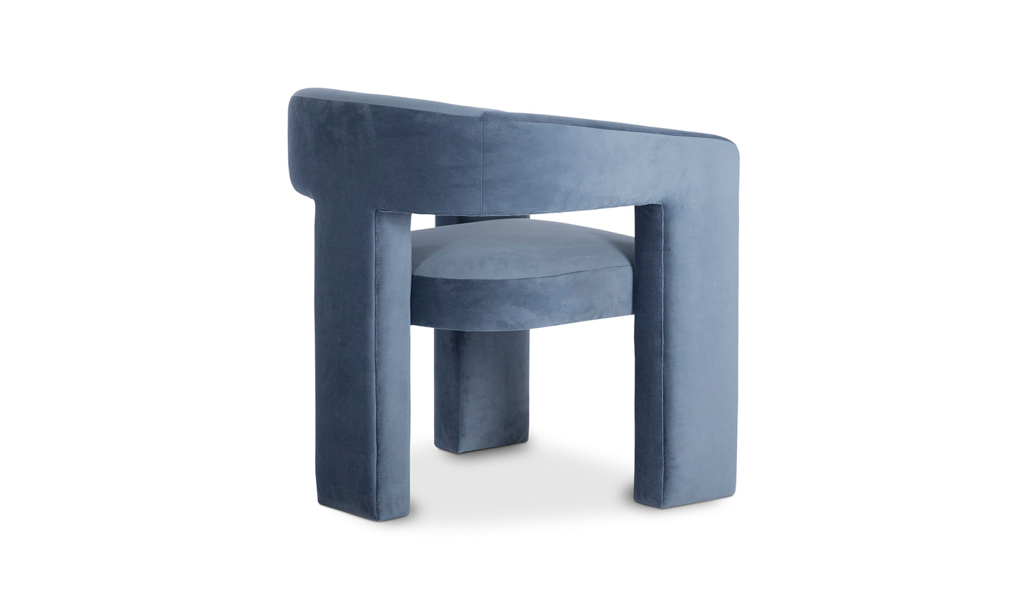 Moe's Elo Chair Dusted Blue ZT-1032-45