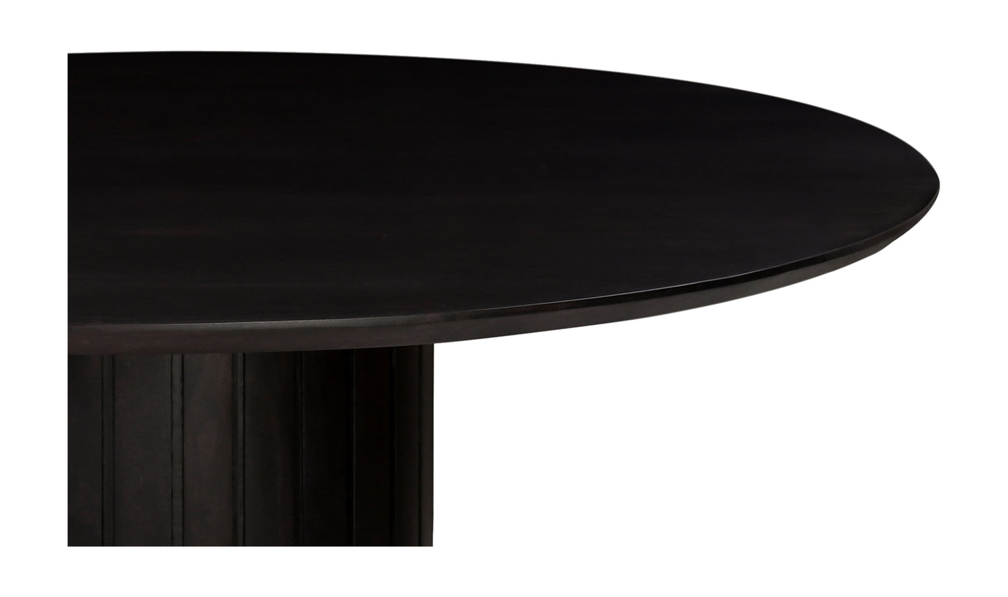 Moe's Povera Round Dining Table Black JD-1059-02-0