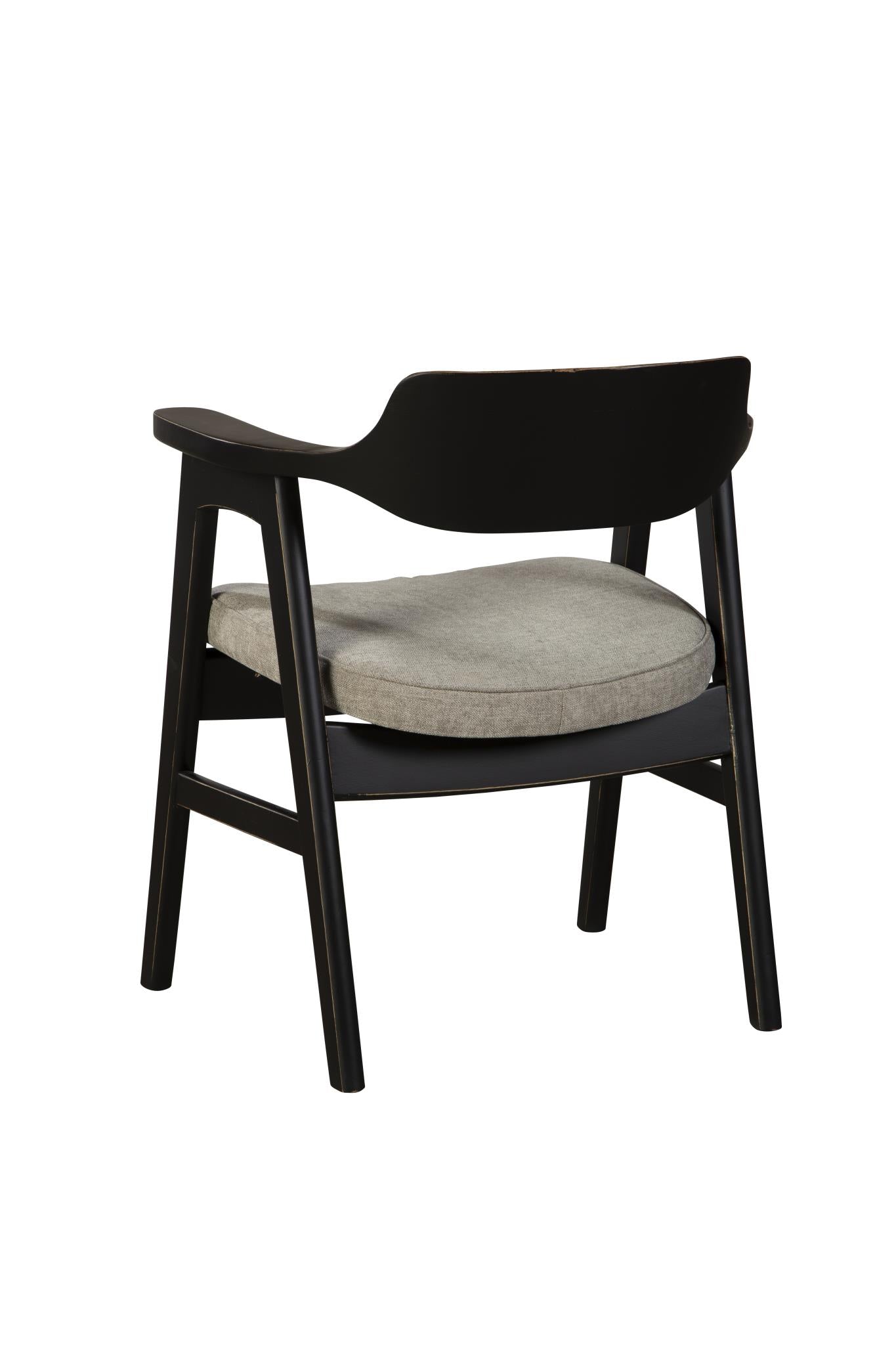 Nest Wagner Arm Chair Vintage Black / Anew Grey (Set of Two) S1219600