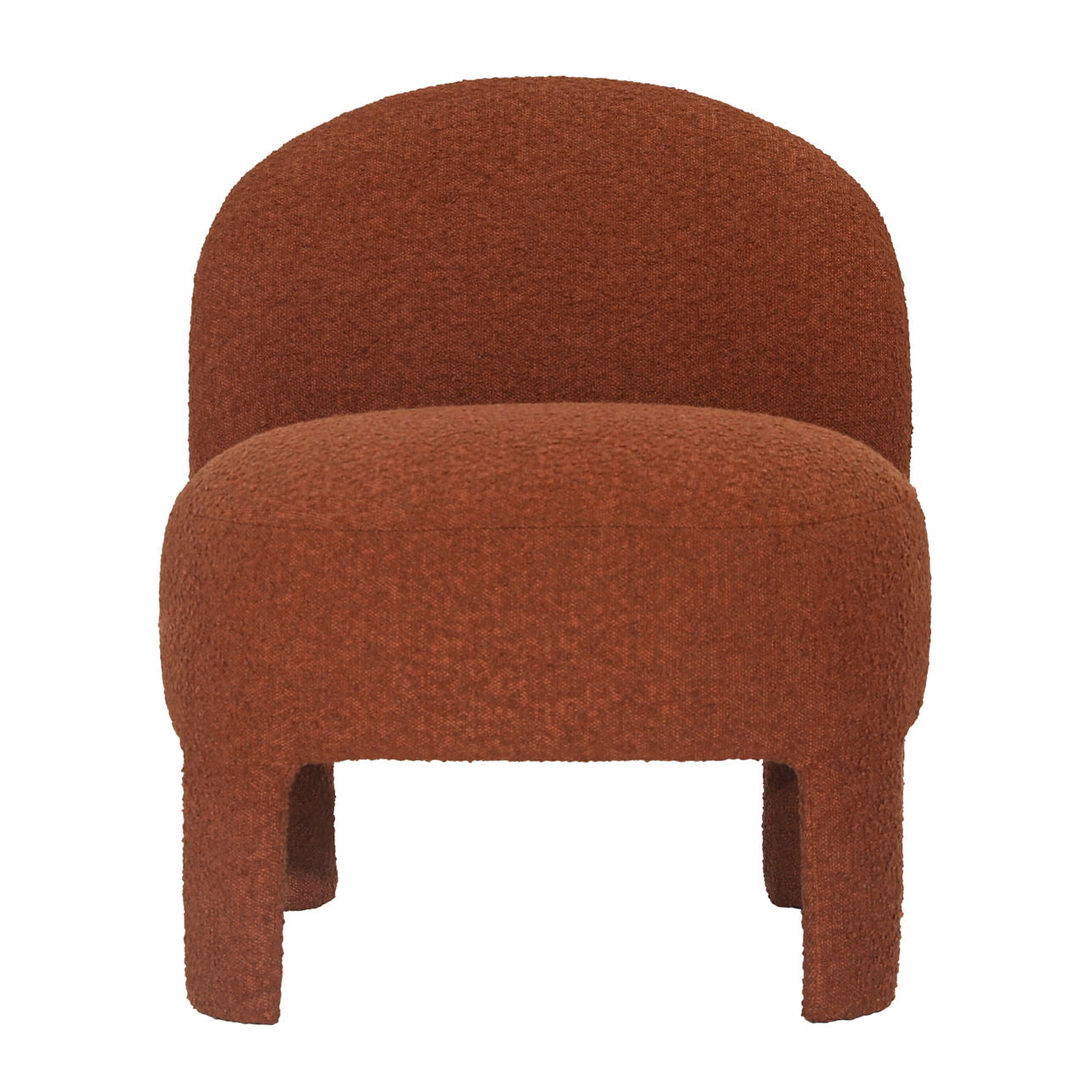 Dovetail Khadija Occasional Chair DOV24102-RUST