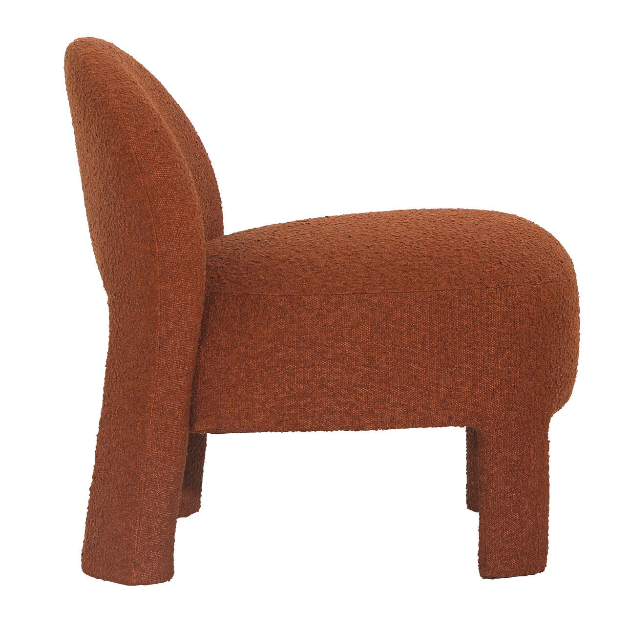 Dovetail Khadija Occasional Chair DOV24102-RUST