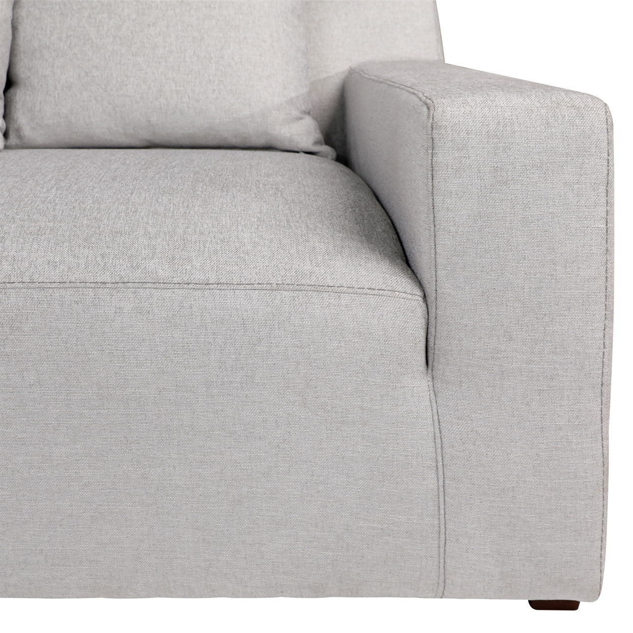 Dovetail Marcia L-Shape Sectional DOV64004-GREY