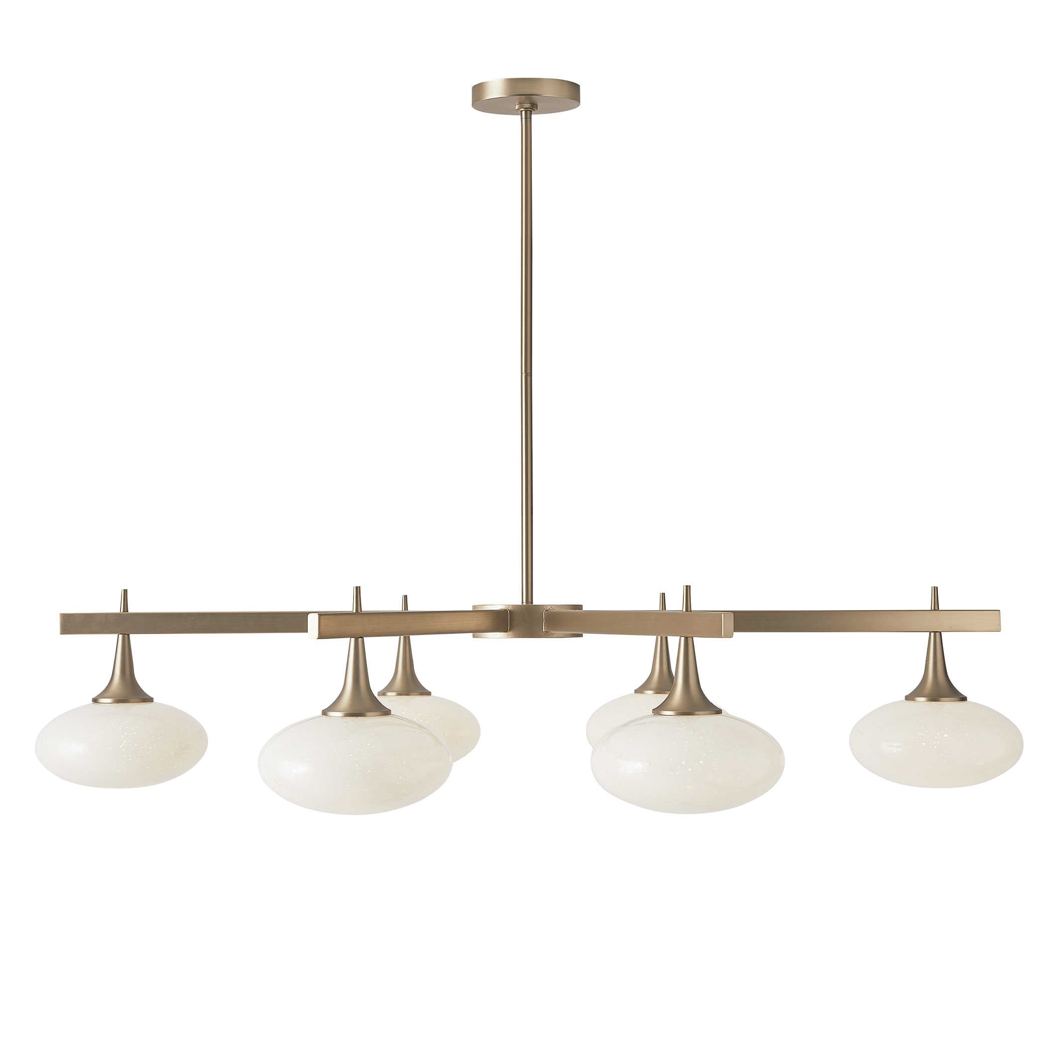 Uttermost Suspension, 6 Lt Chandelier - Rich Brass R21364