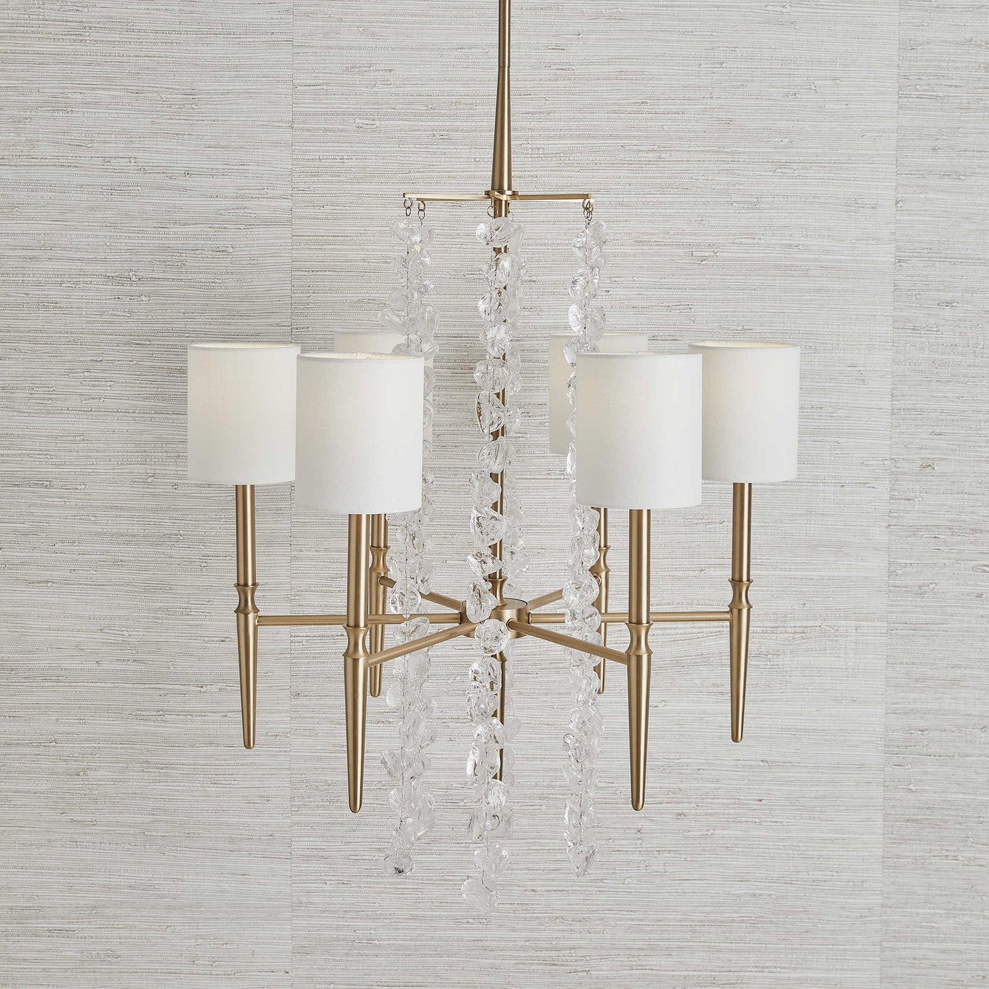 Waterfall, 6 Lt Chandelier